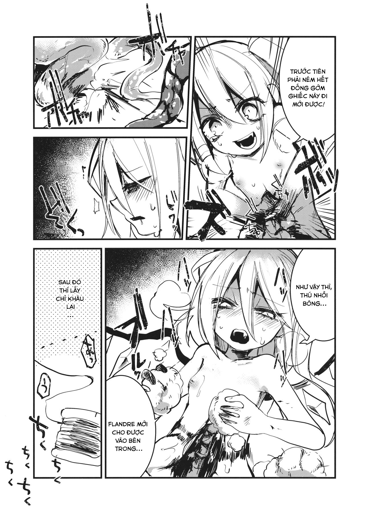 Đọc truyện hentai Flan-chan wa Kyoumi Shinshin! - Oneshot