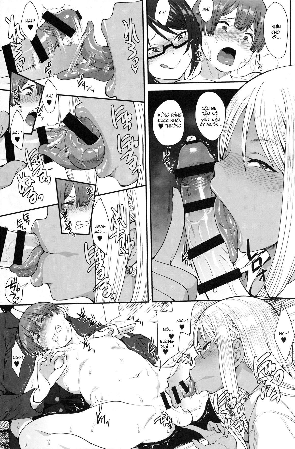 Đọc truyện hentai Tôi muốn trở thành một chàng trai mạnh mẽ - Oneshot