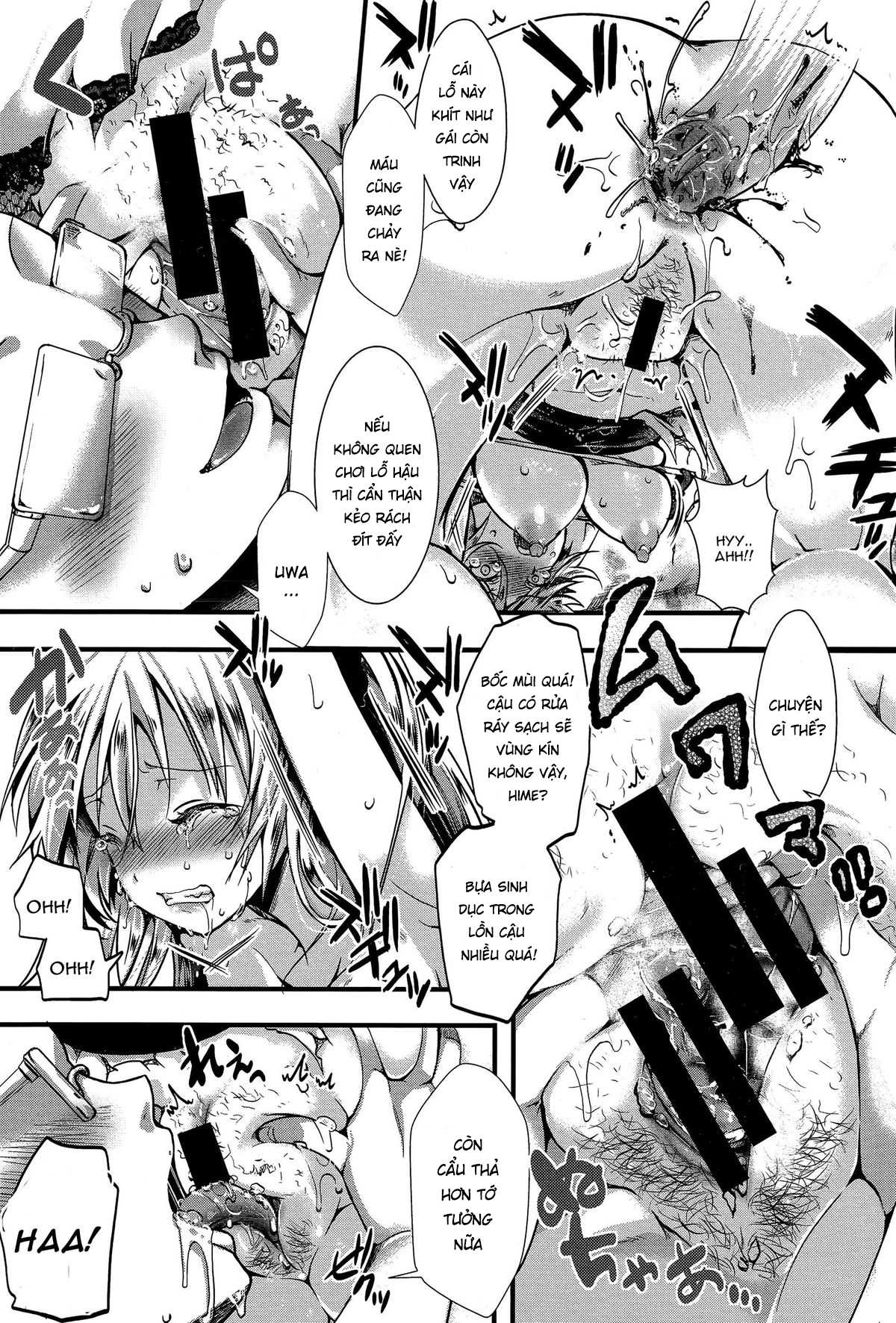 Đọc truyện hentai RPG - Trò chơi tàn nhẫn - Chap 2 - End