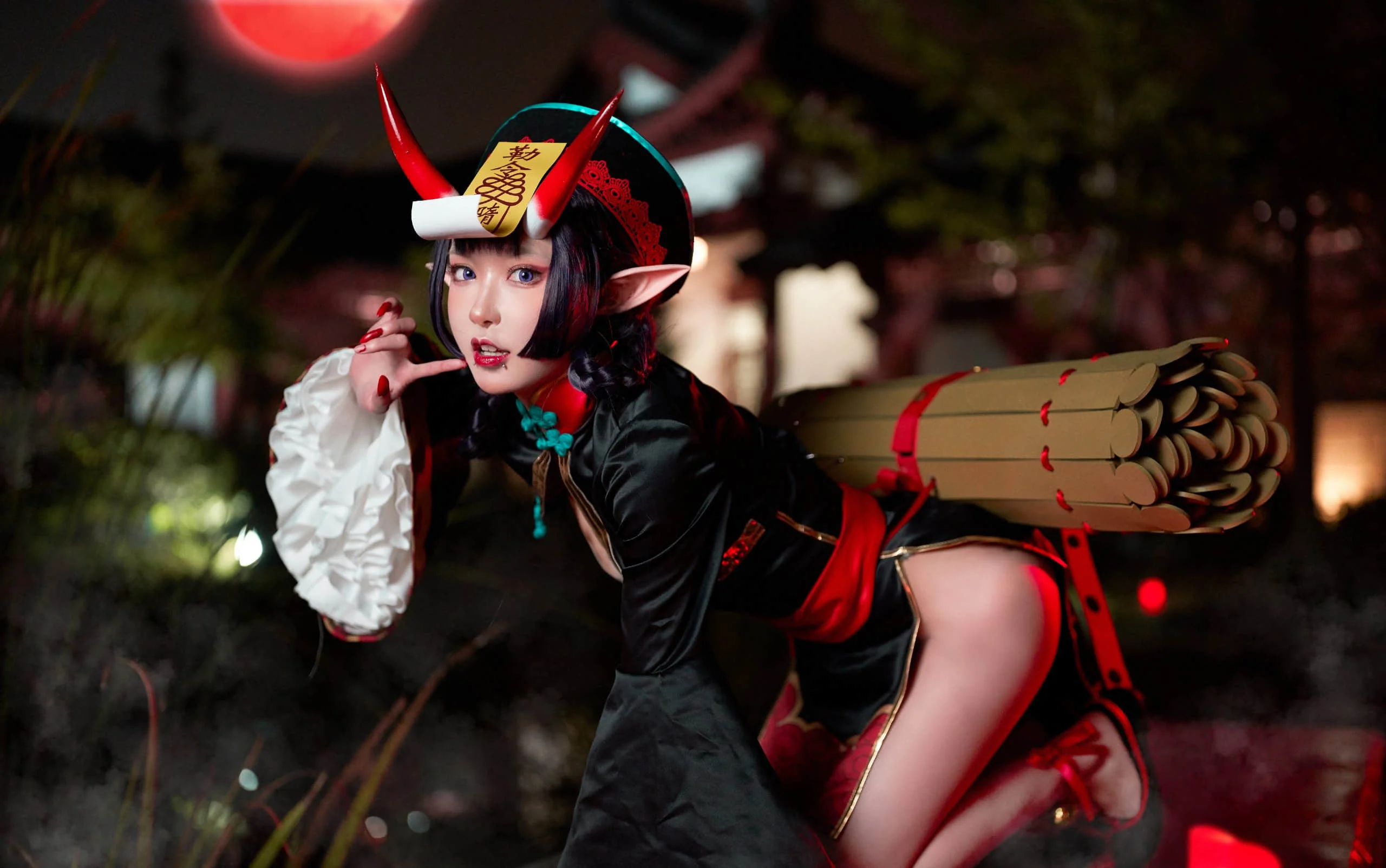 Đọc truyện hentai Tuyển tập Albums siêu phẩm Cosplay - Chap 841 - A Bao is also a bunny girl - NO.10 Shuten-doji