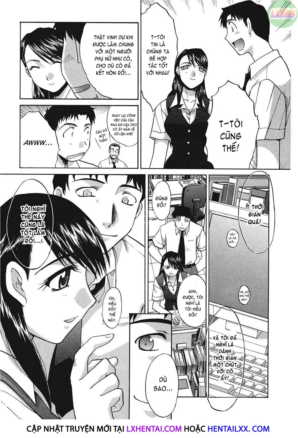 Đọc truyện hentai Hello Work - Chap 9