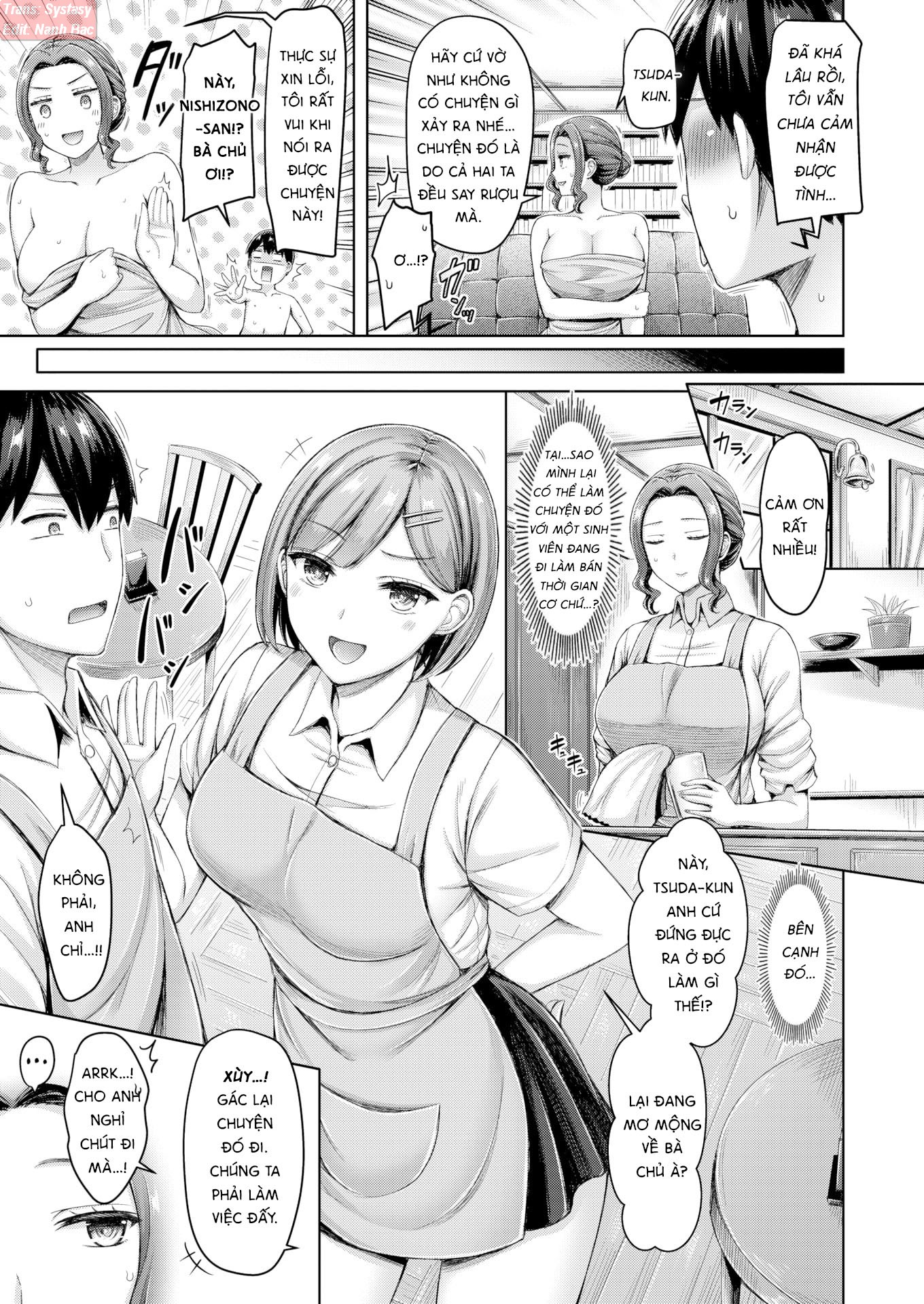 Đọc truyện hentai Cafe Affair - Oneshot