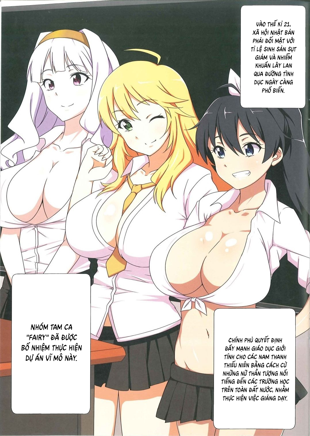 Đọc truyện hentai Hướng dẫn đeo bao đúng cách! - Oneshot