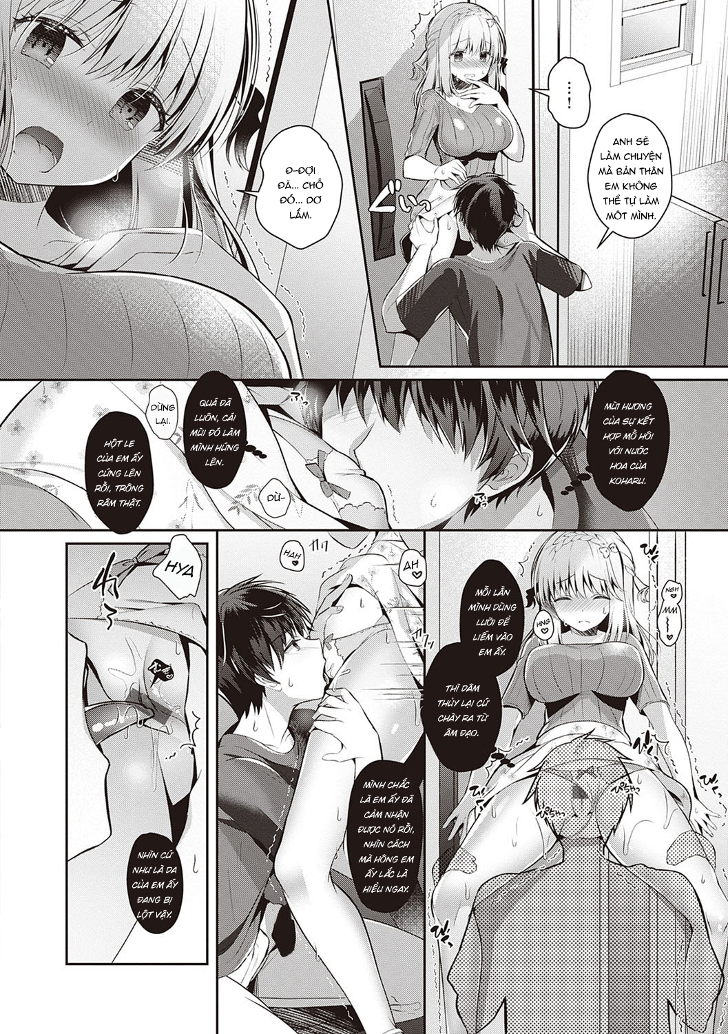 Đọc truyện hentai Osananajimi de Koibito no Kanojo to Shitai Koto Zenbu - Chap 4