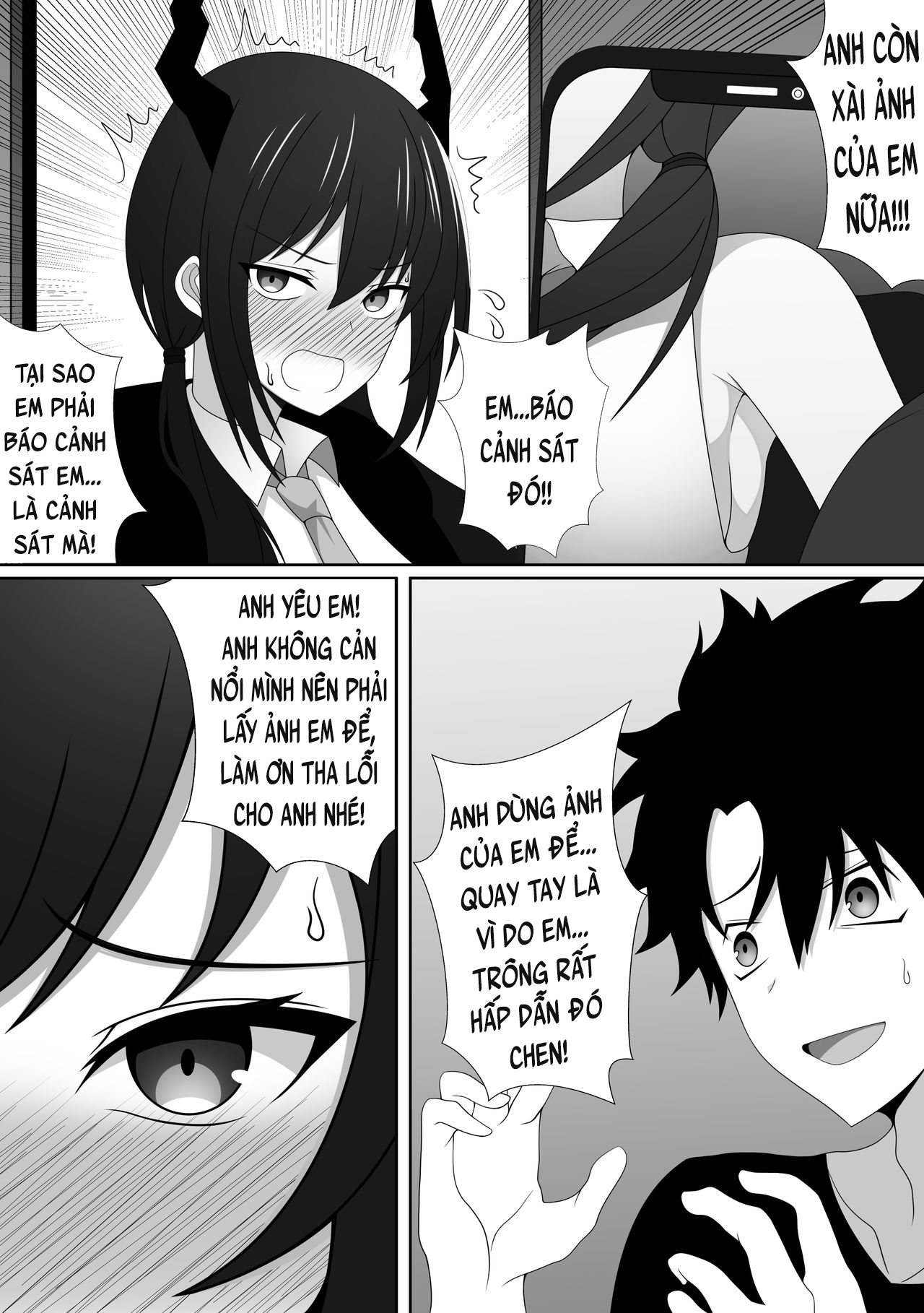 Đọc truyện hentai Em gái mọc sừng thân hình quyến rũ - Oneshot TYC