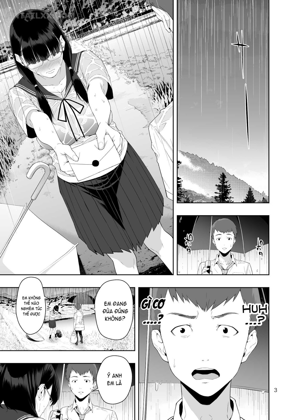 Đọc truyện hentai Rain -It Was My Sister Who Confessed To Me- - Oneshot