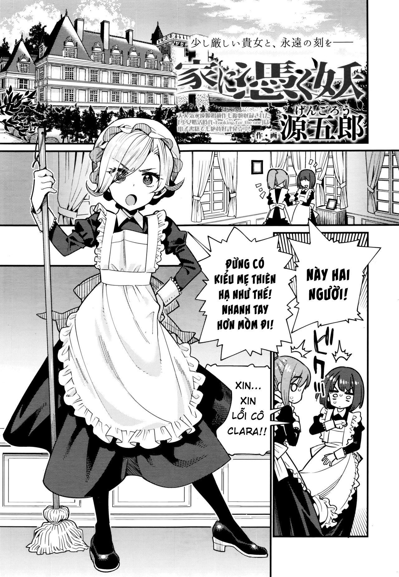 Đọc truyện hentai Truyện tình cậu chủ nhỏ và cô hầu gái - Oneshot nứng