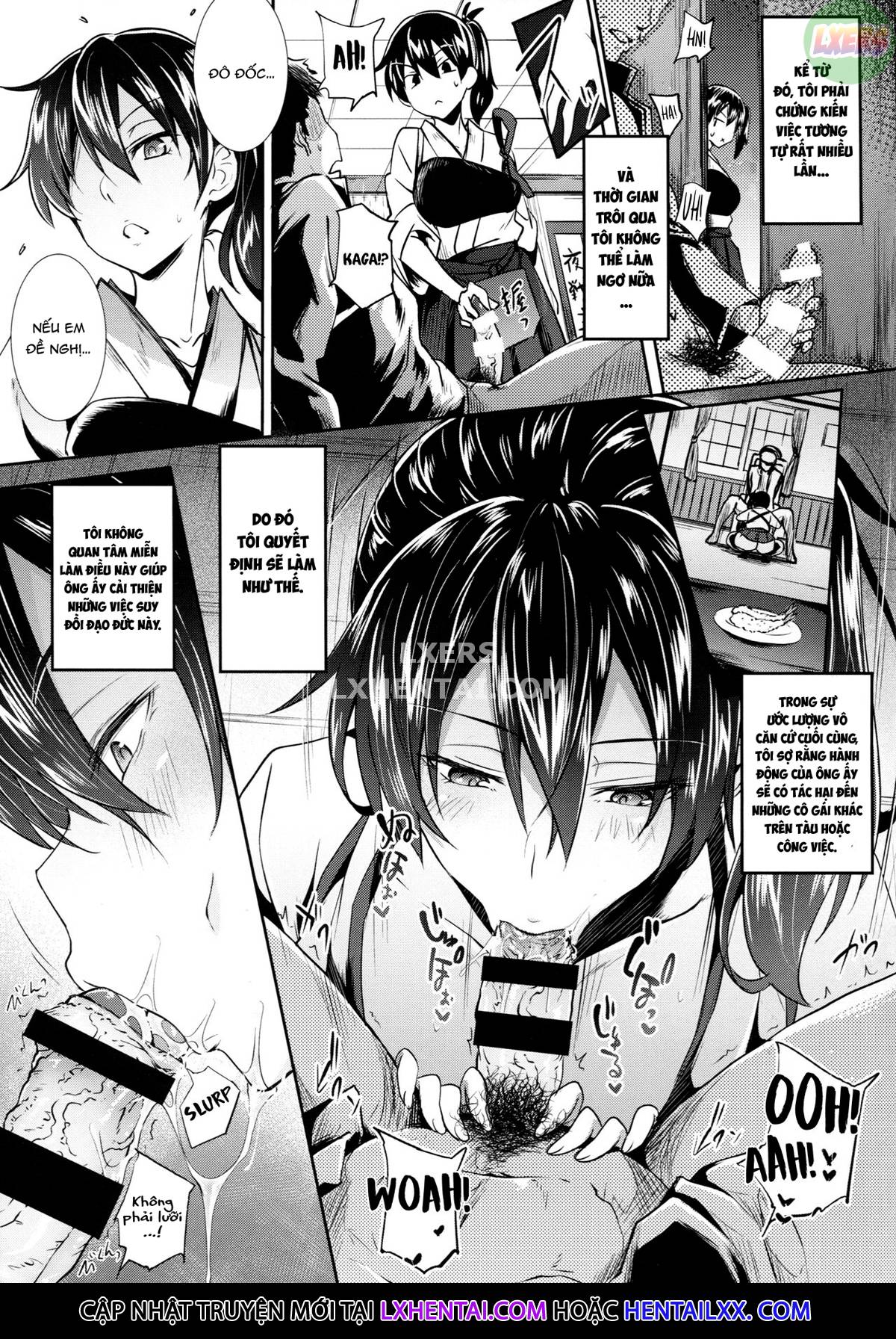 Đọc truyện hentai Kaga Sakuseiroku - Oneshot