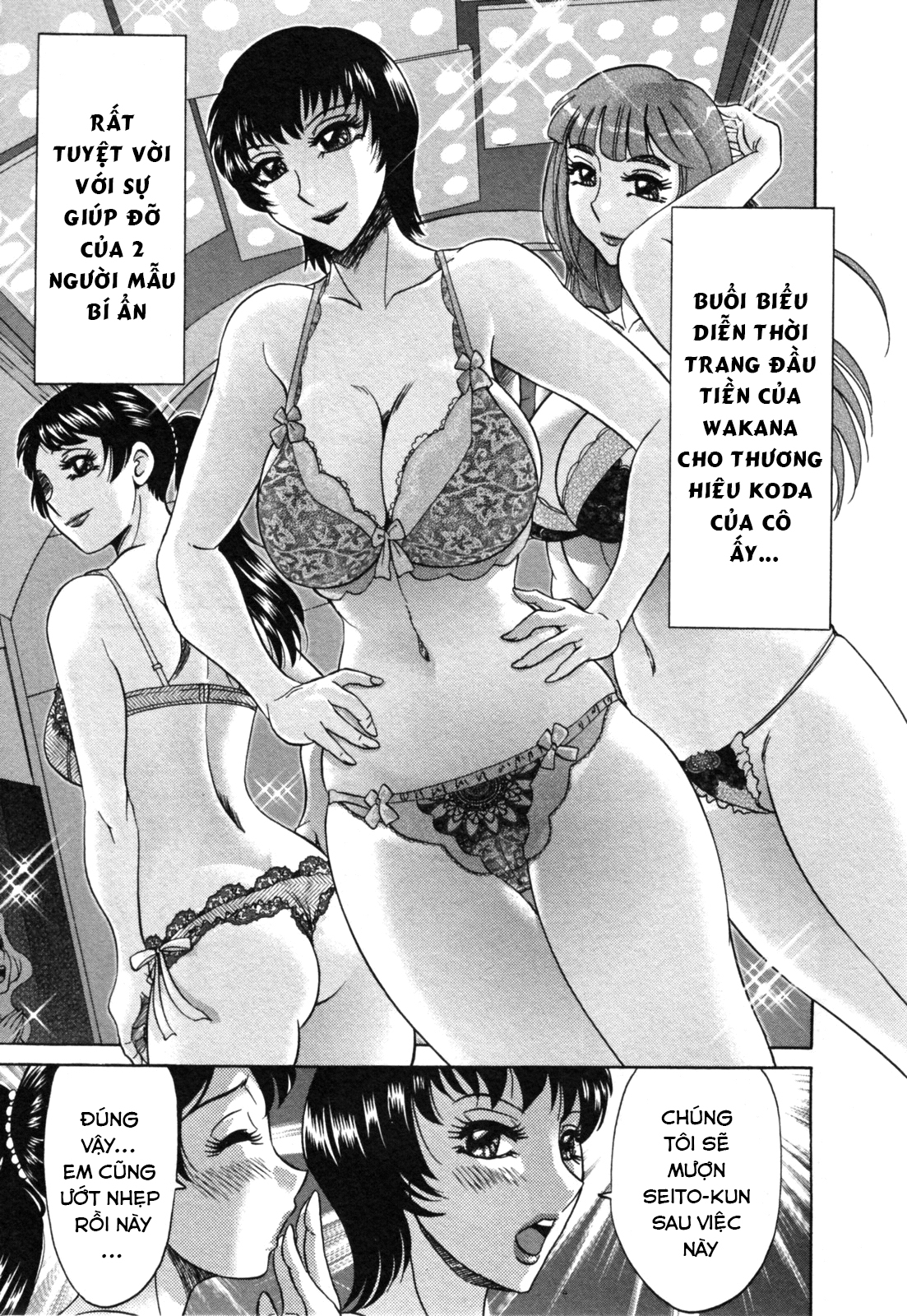 Đọc truyện hentai 2 người mẹ - Chap 13-Nữ thần sắc đẹp