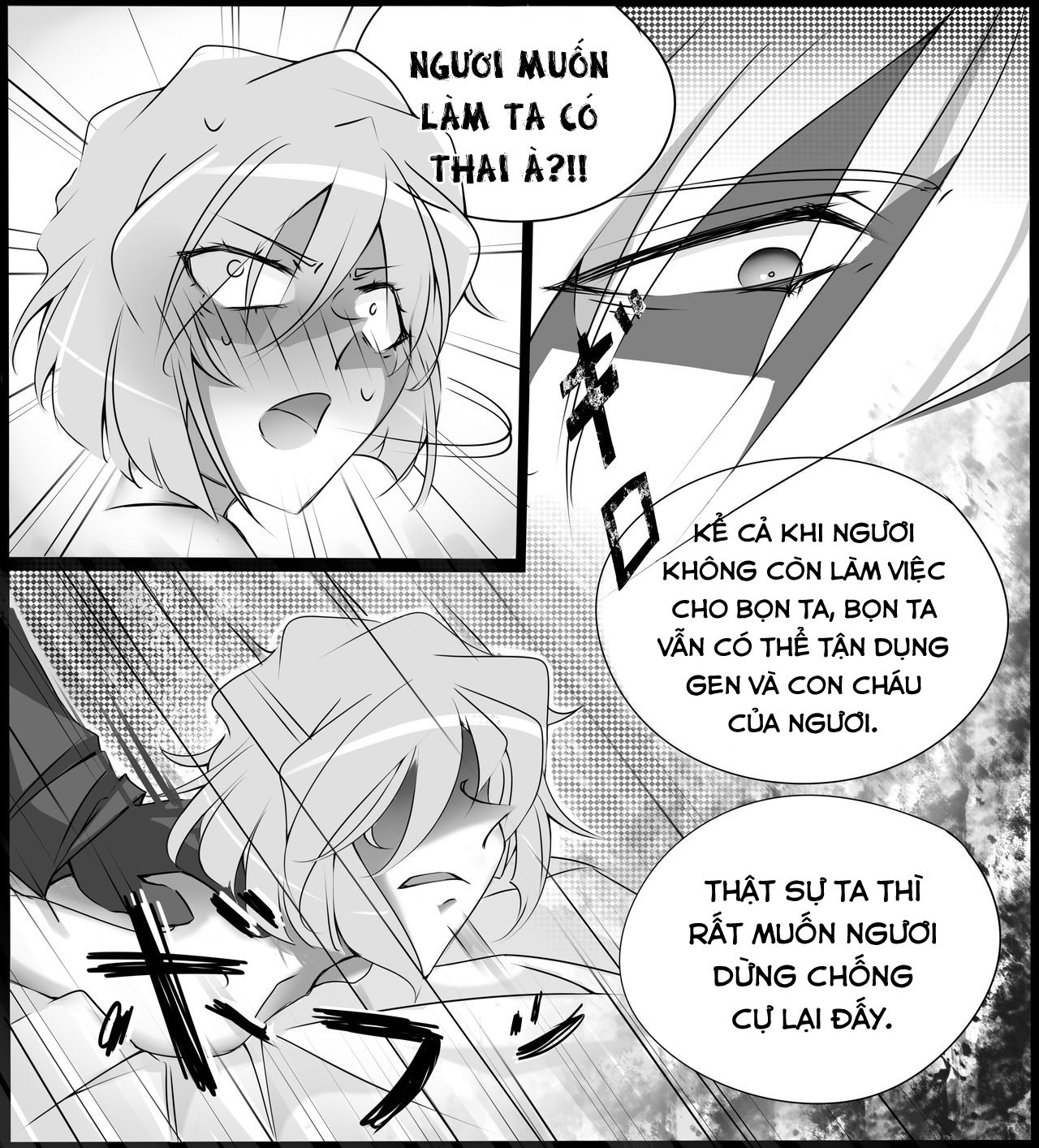 Đọc truyện hentai Hành trình giải cứu em gái bị bắt cóc - Oneshot