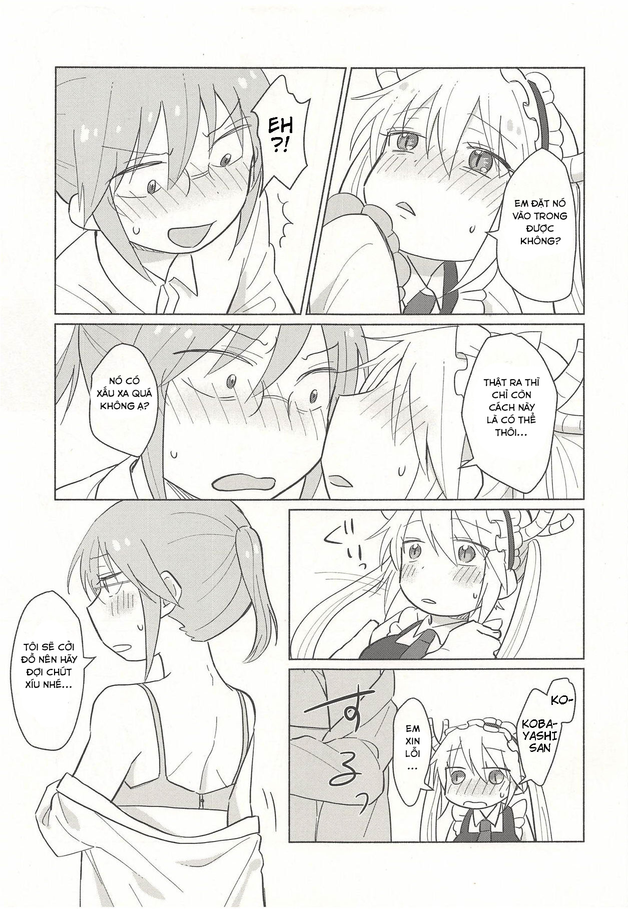 Đọc truyện hentai Tohru-san mo Haemashita - Oneshot