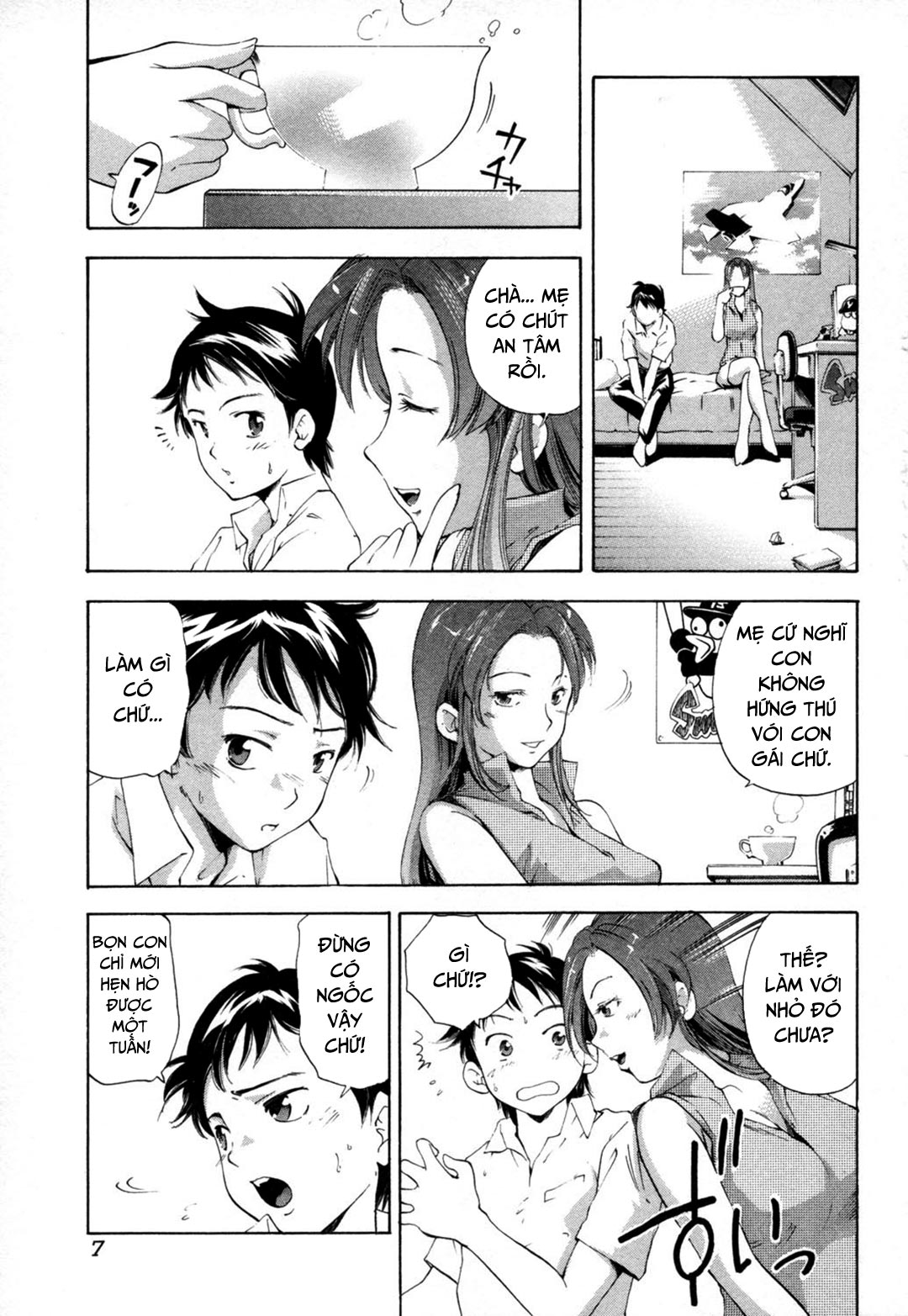 Đọc truyện hentai Midara na Haha Shishunki na Boku - Chap 1 - Mưu đồ của mẹ