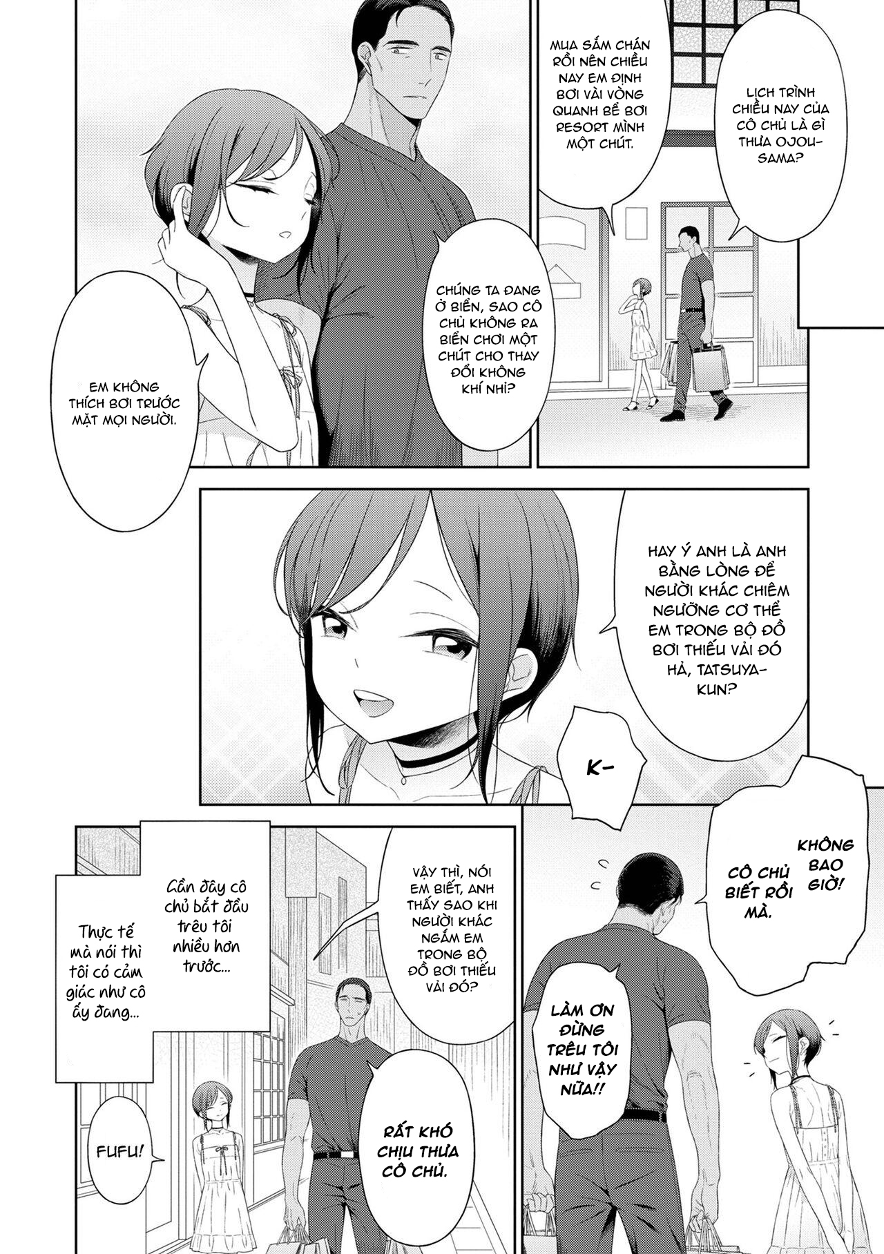 Đọc truyện hentai Koi to Vacance♥ - Oneshot