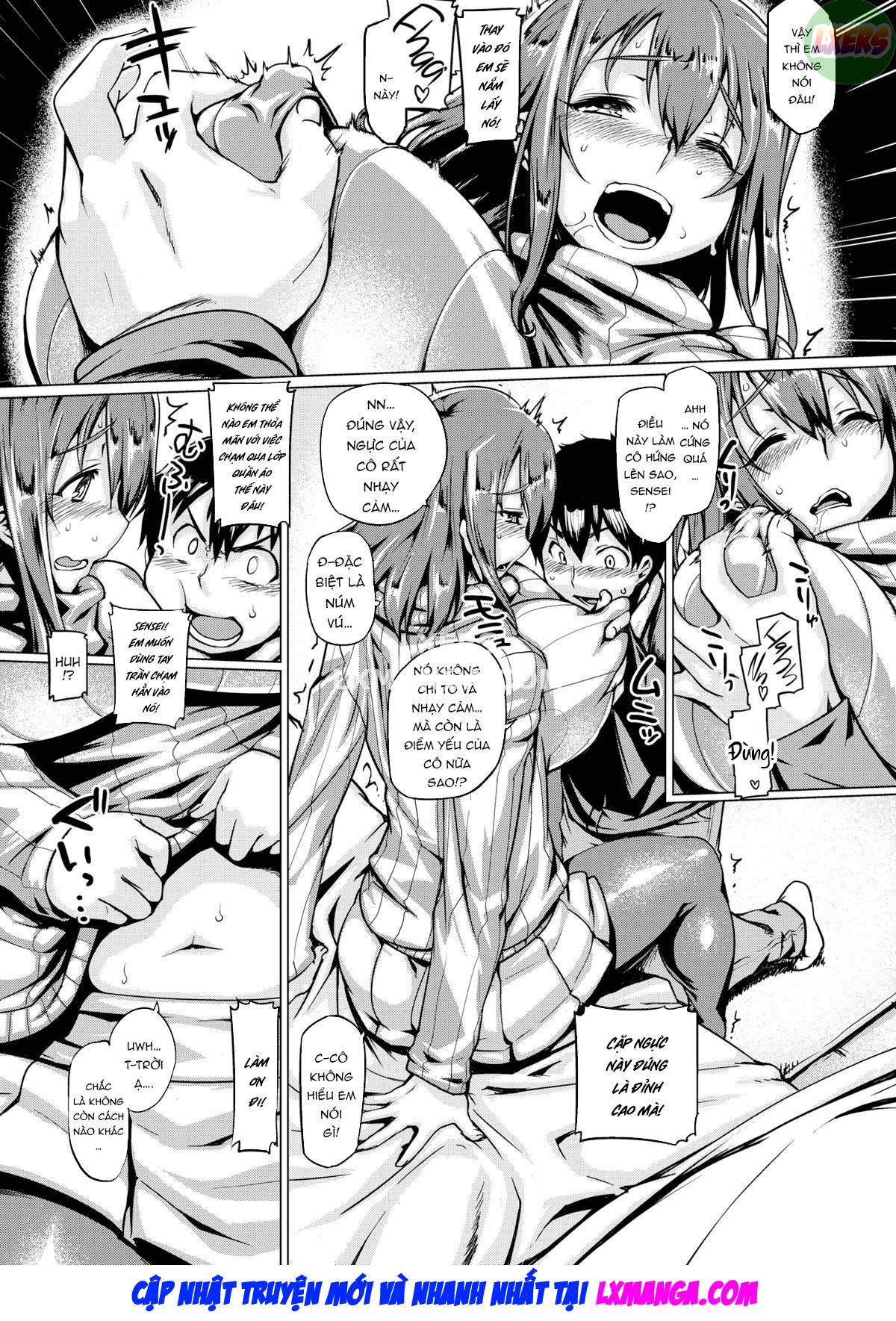 Đọc truyện hentai Ngực của gia sư - Oneshot