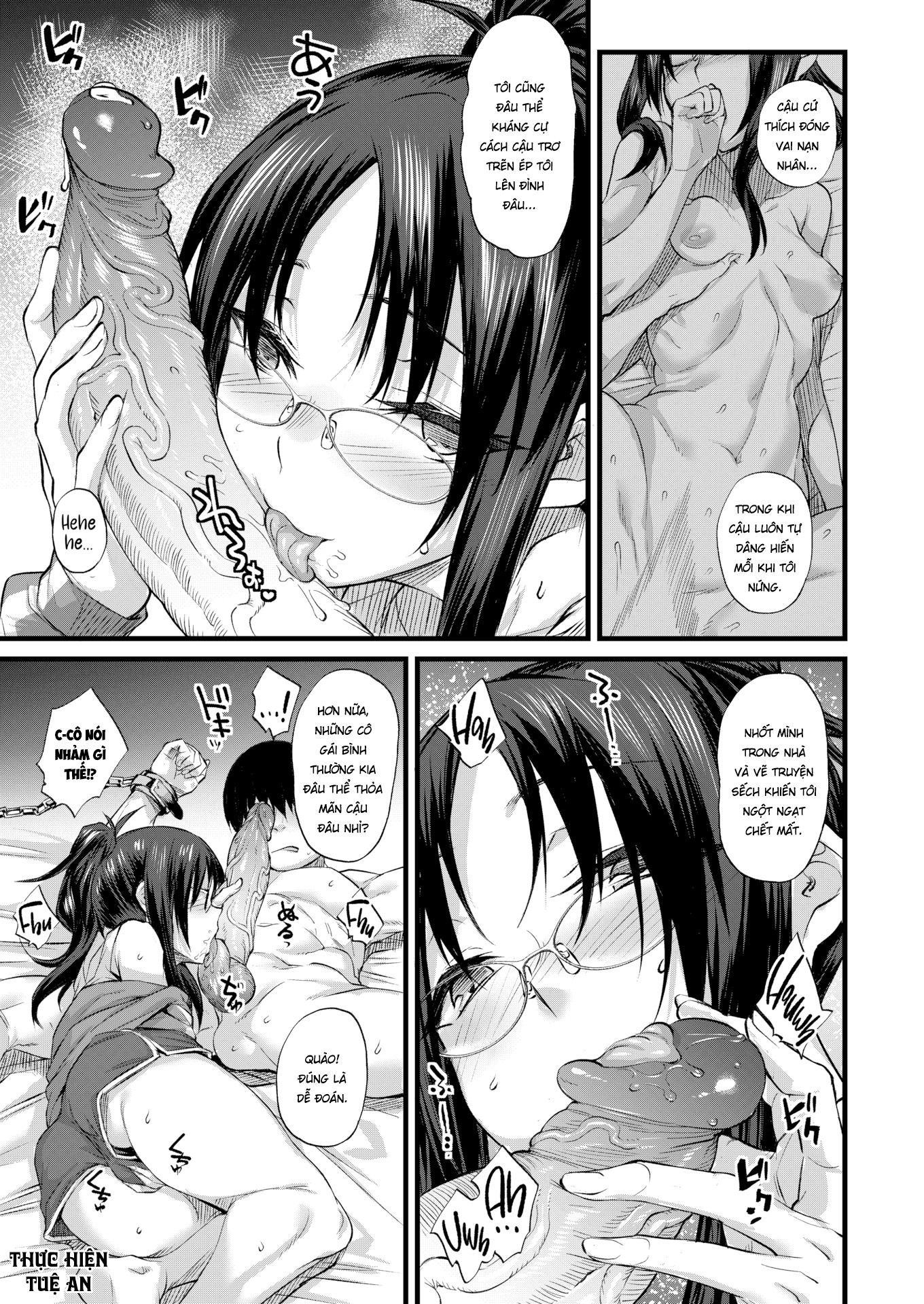 Đọc truyện hentai Nàng tác giả truyện tranh nứng tình - Oneshot