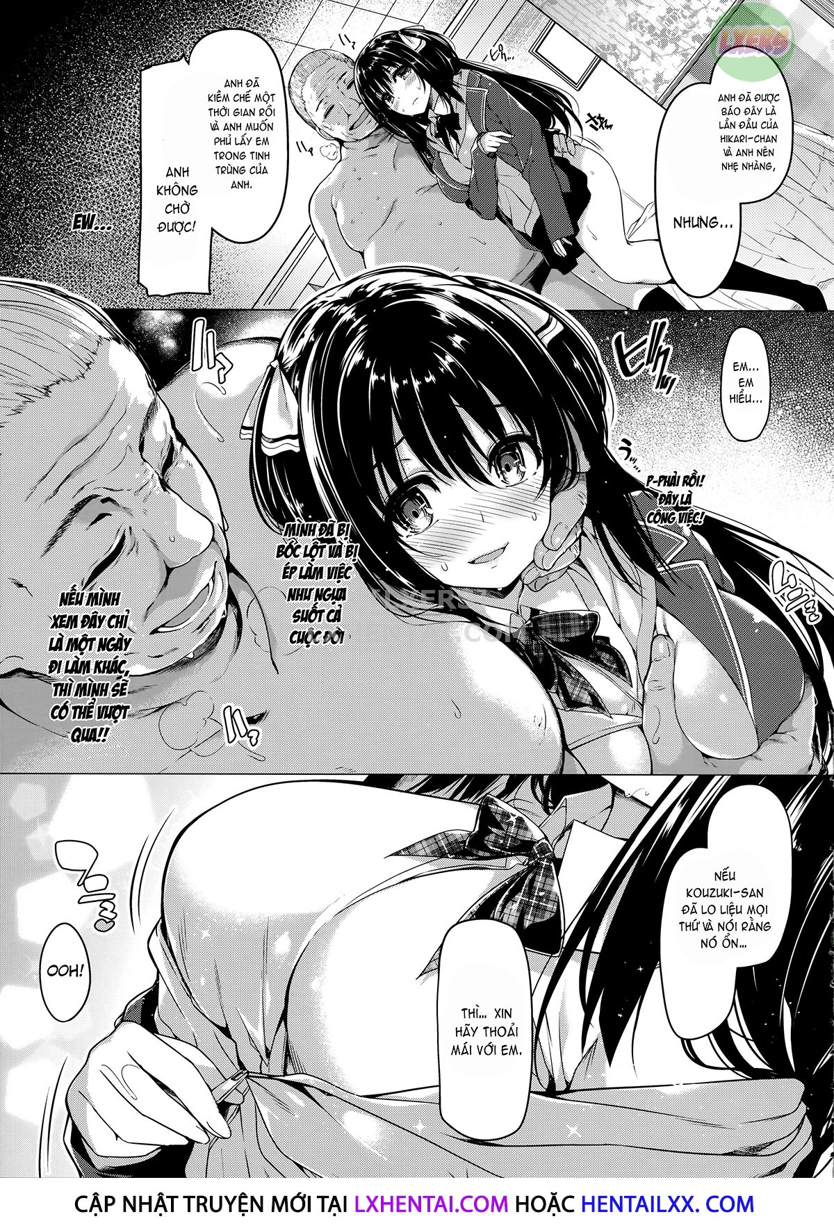Đọc truyện hentai Sanshoku Hirune Tsuki TS - Chap 1