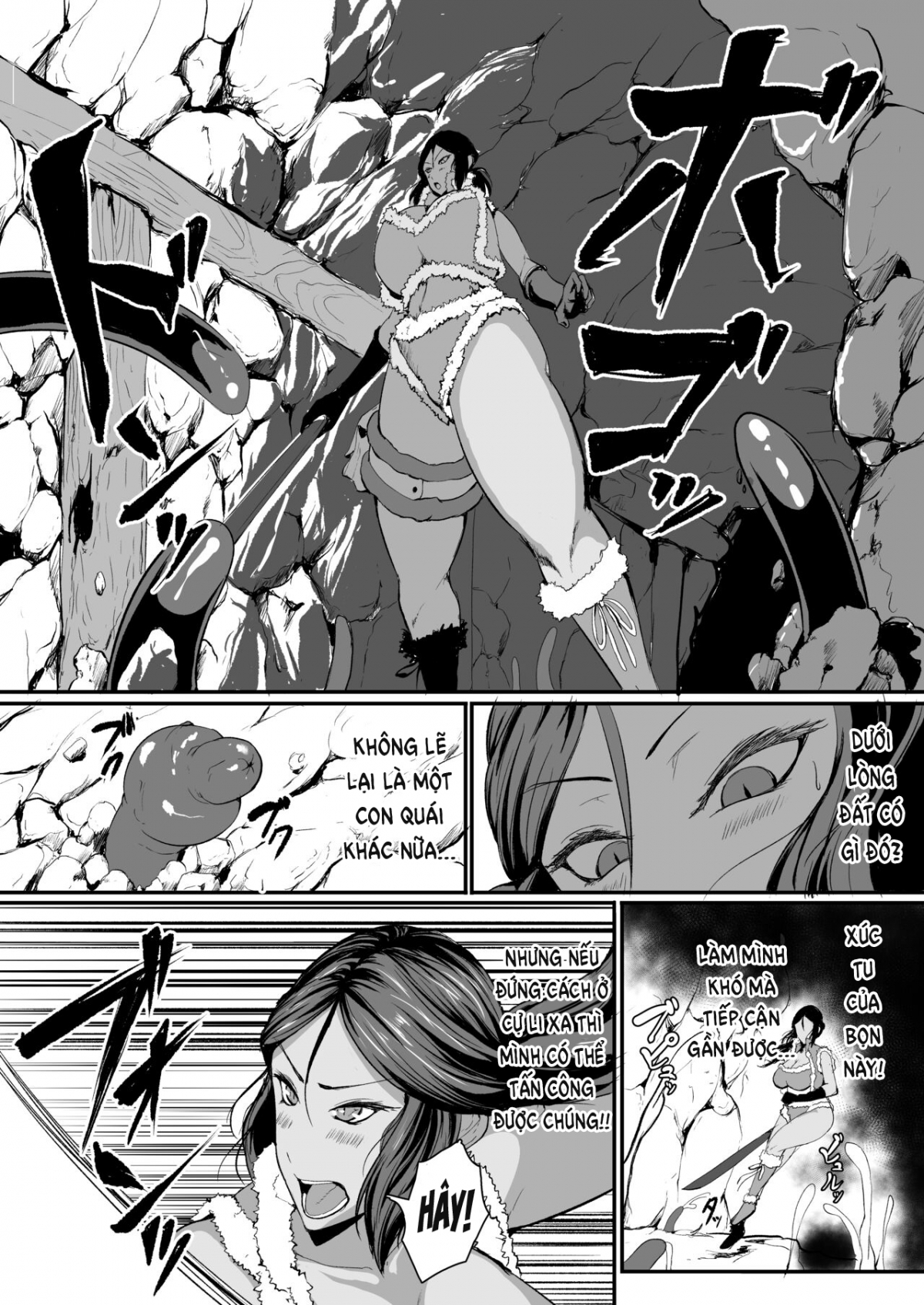 Đọc truyện hentai H na Dungeon ga Afureru Sekai de 4 - Oneshot