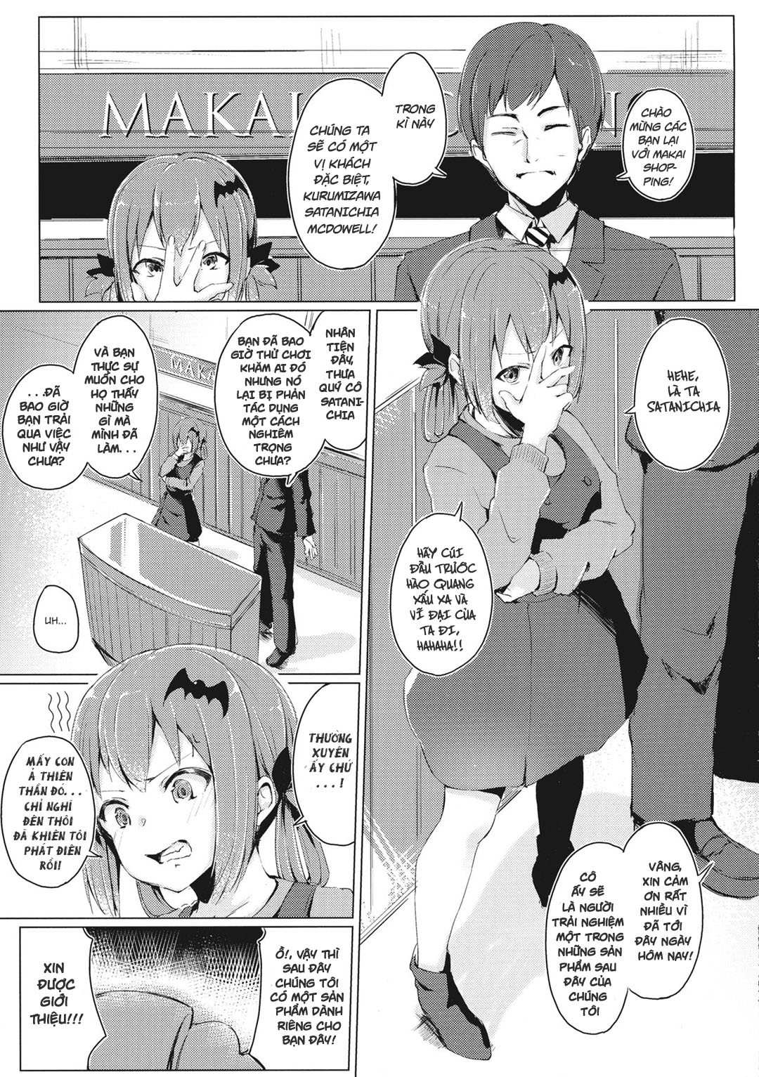 Đọc truyện hentai Dai Acme Satanichia - Oneshot