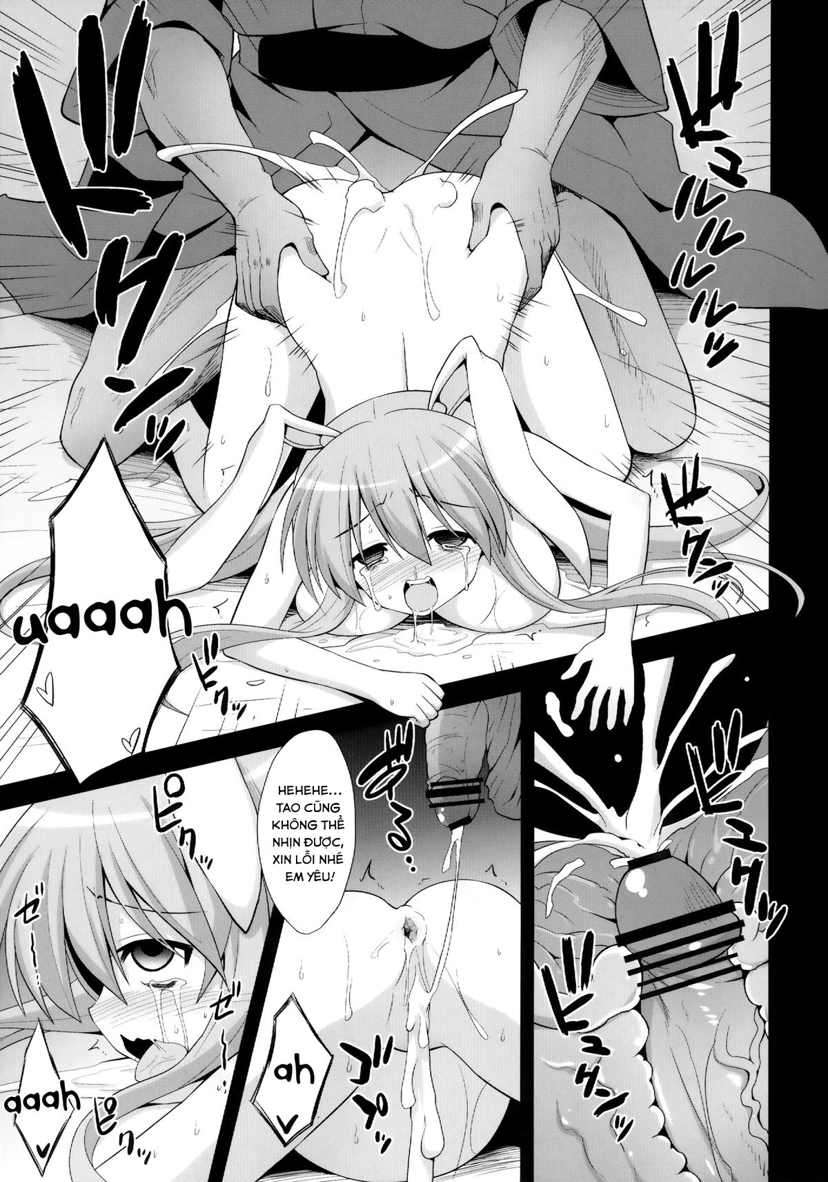 Đọc truyện hentai Buổi huấn luyện đặc biệt của Reisen(Touhou Project) - Chap 1.2