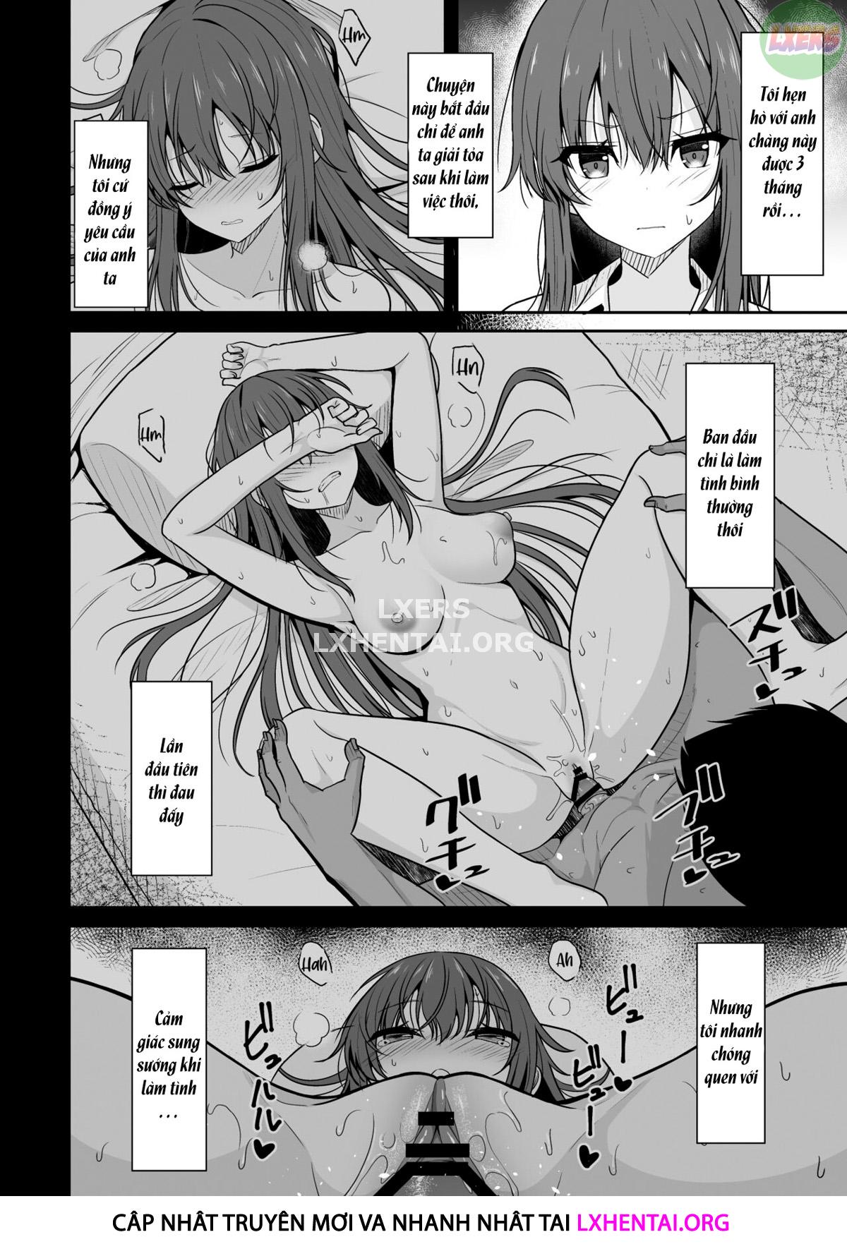 Đọc truyện hentai Mitame ga Kitsume na Kanojo o Kaihatsu shite Kozukuri suru made - Oneshot