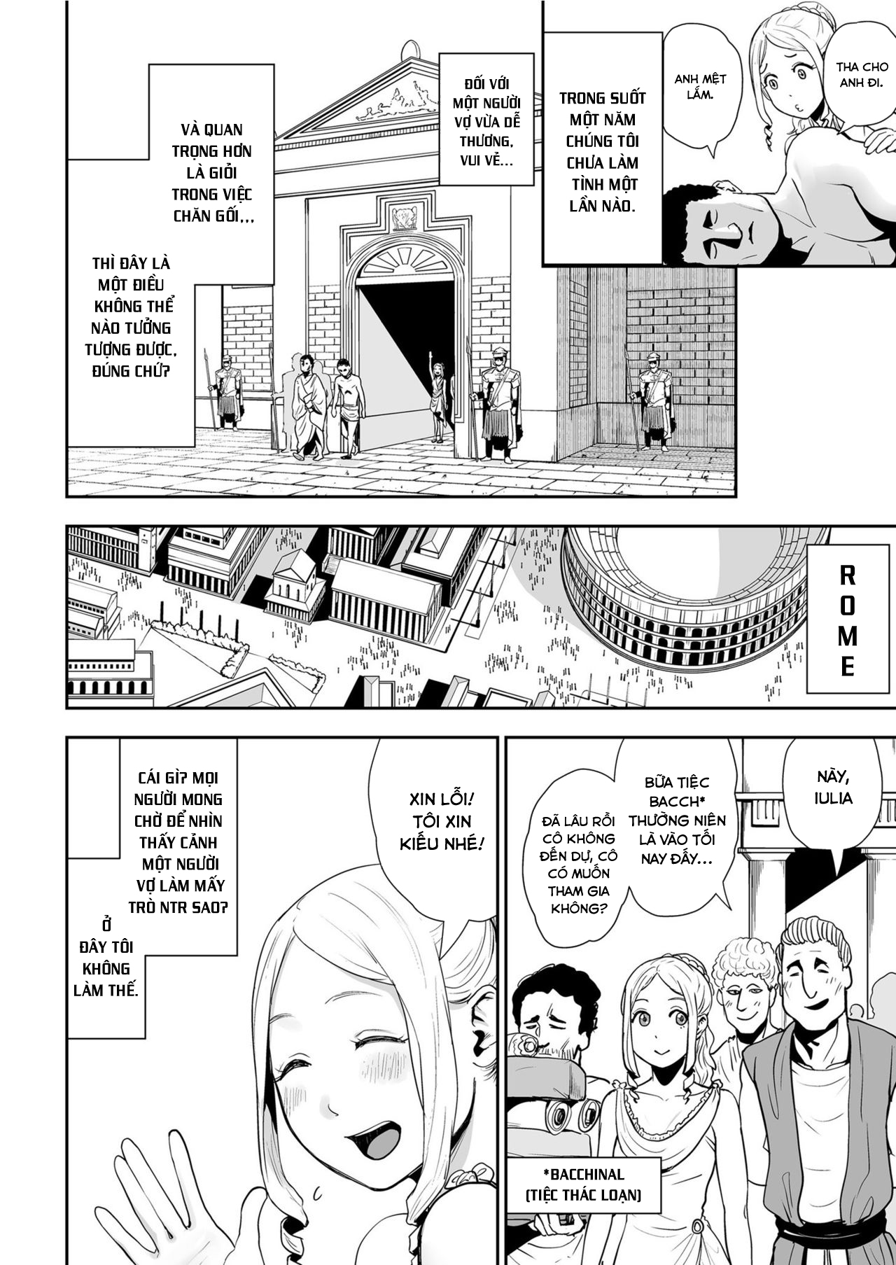 Đọc truyện hentai The Life of a Roman Couple: Sexlessus' Wife - Oneshot