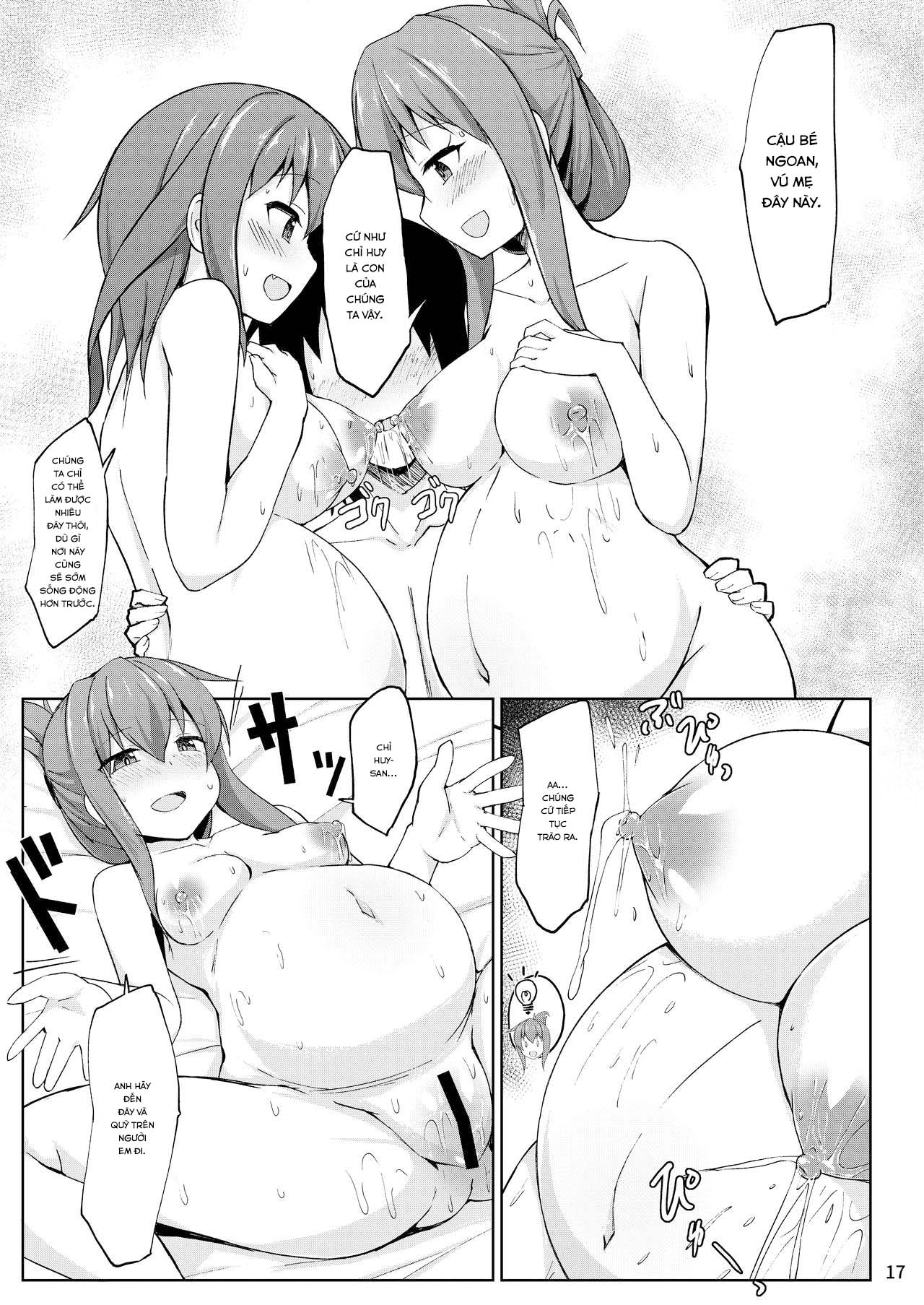 Đọc truyện hentai Ikazuchi và Inazuma muốn em bé của chỉ huy!! (Kantai Collection -KanColle-) - Chap 2: END
