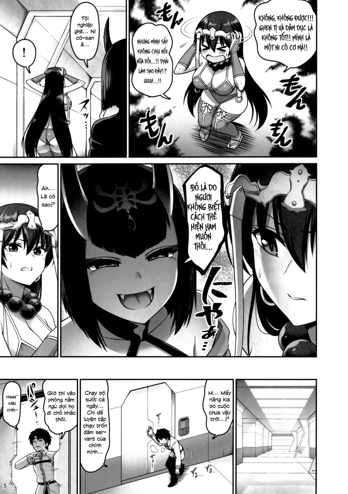 Đọc truyện hentai Seiyoku Bakuhatsu! Sanzou-chan (Fate/Grand Order) - Oneshot