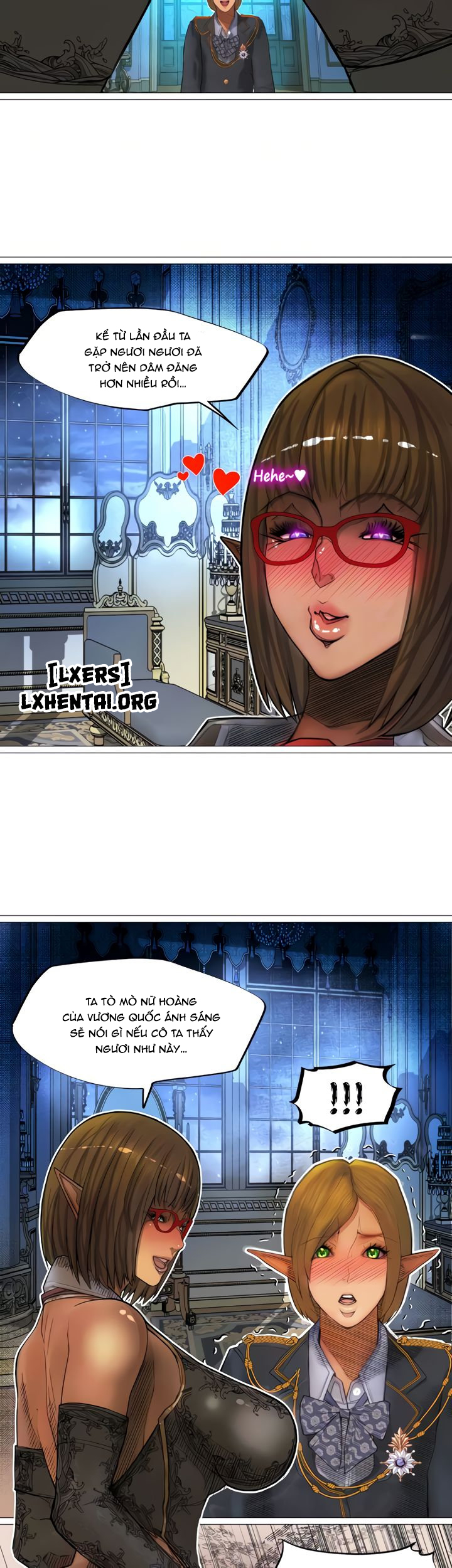 Đọc truyện hentai Nữ Hoàng Dark Elf Và Nô Lệ Orc - Chap 28