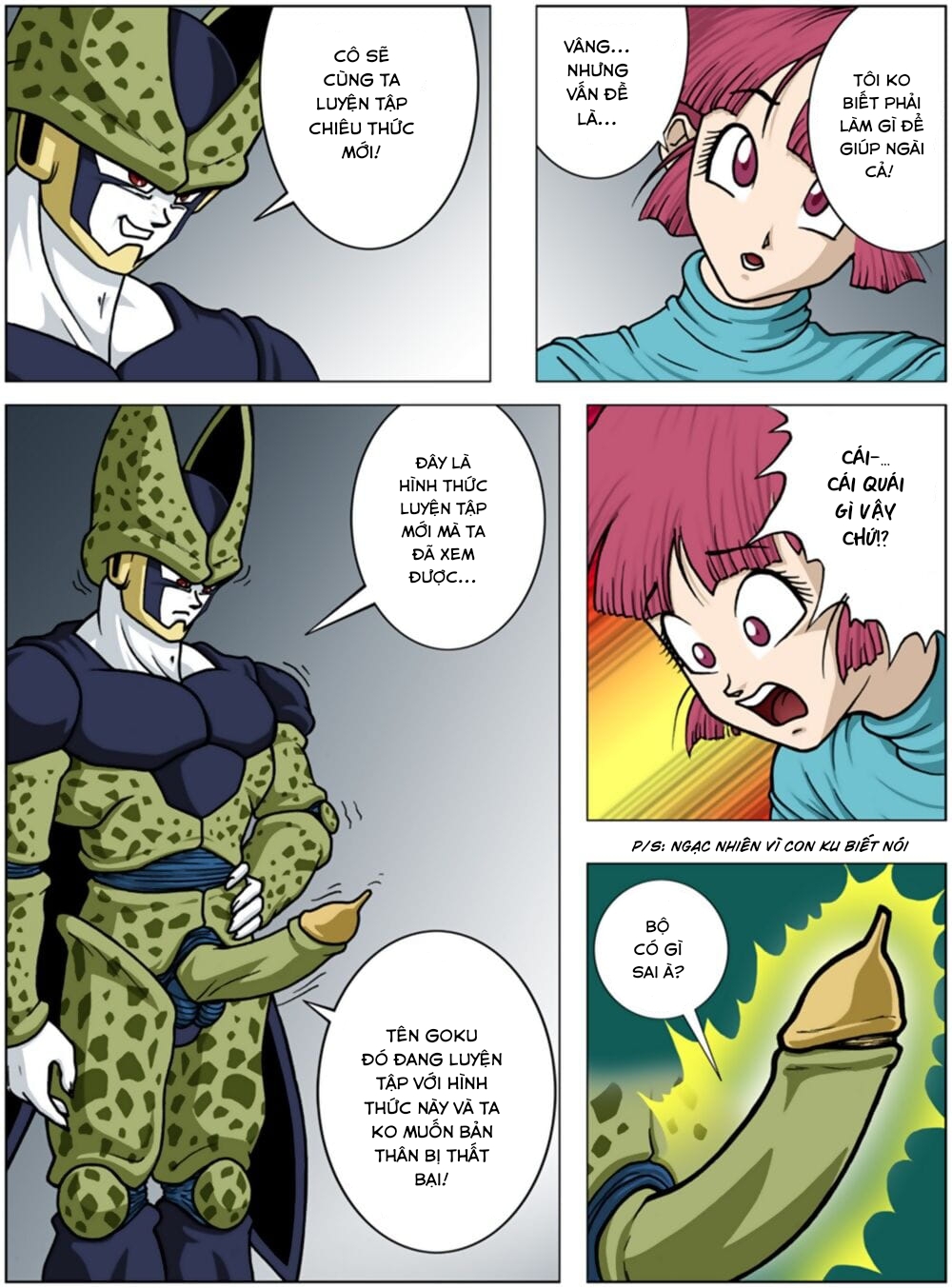 Đọc truyện hentai Giờ mới biết trước ngày đánh với cell goku luyện tập thế nào - Chap 1