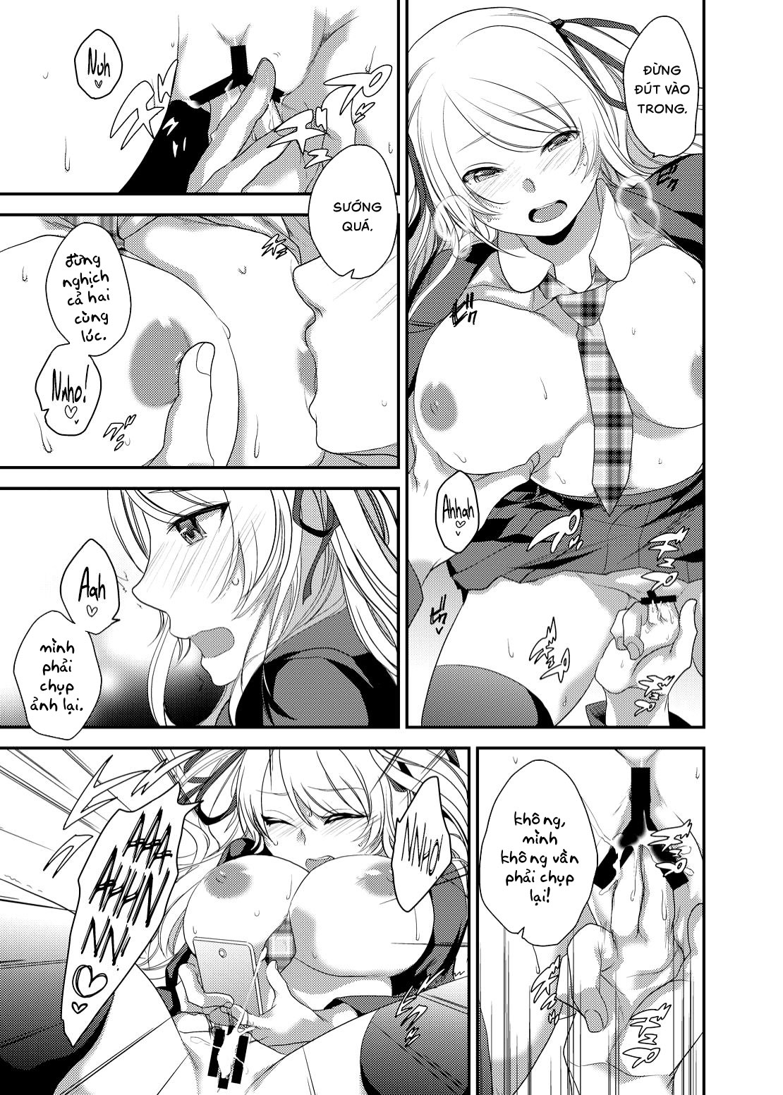 Đọc truyện hentai Netorase Bitch ~Kareshi No Tame Ni Hoka No Otoko De Ikikuruu Joshikousei.~ - Oneshot