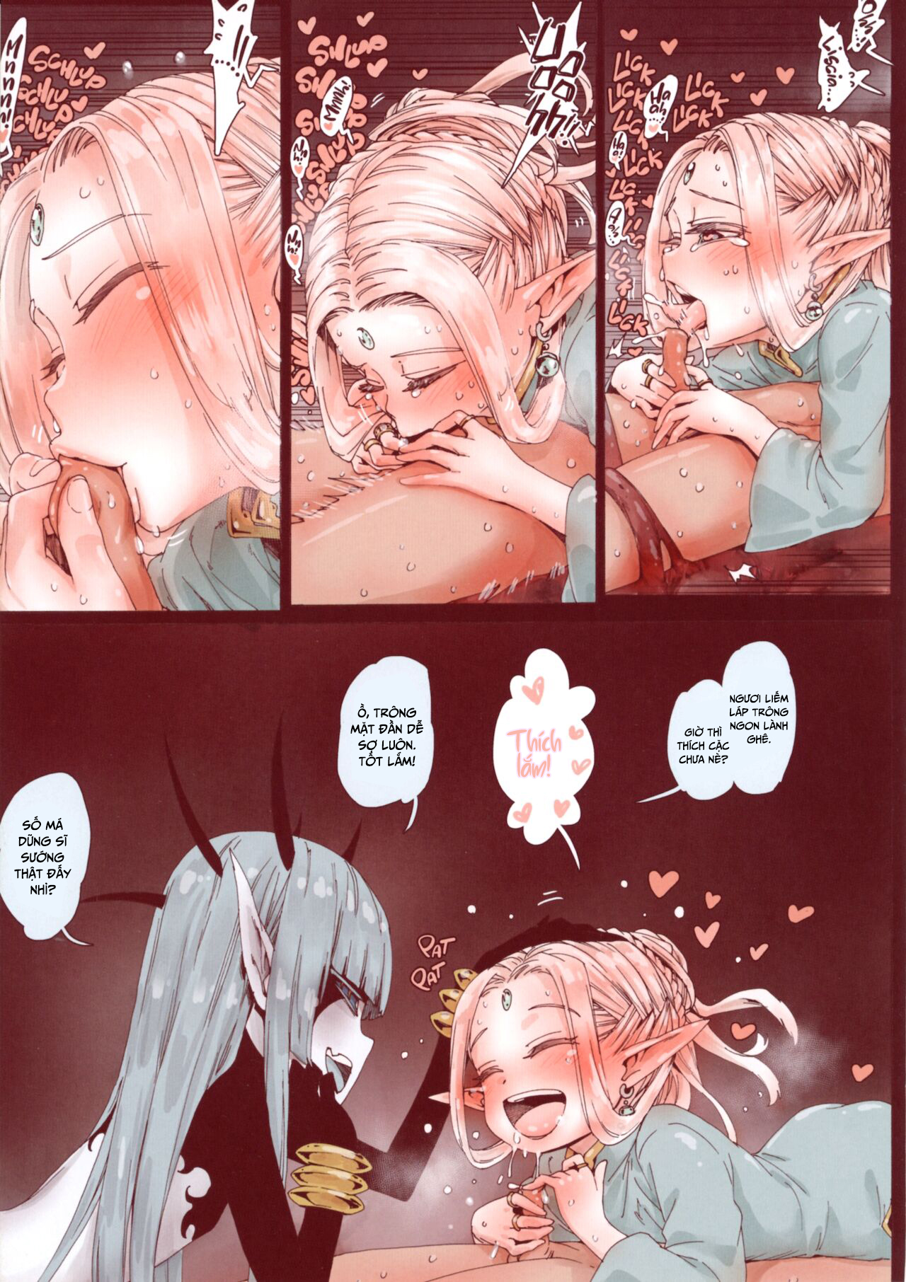 Đọc truyện hentai Phù Thủy Trụy Lạc - Chap 4- Chìm vào dục vọng