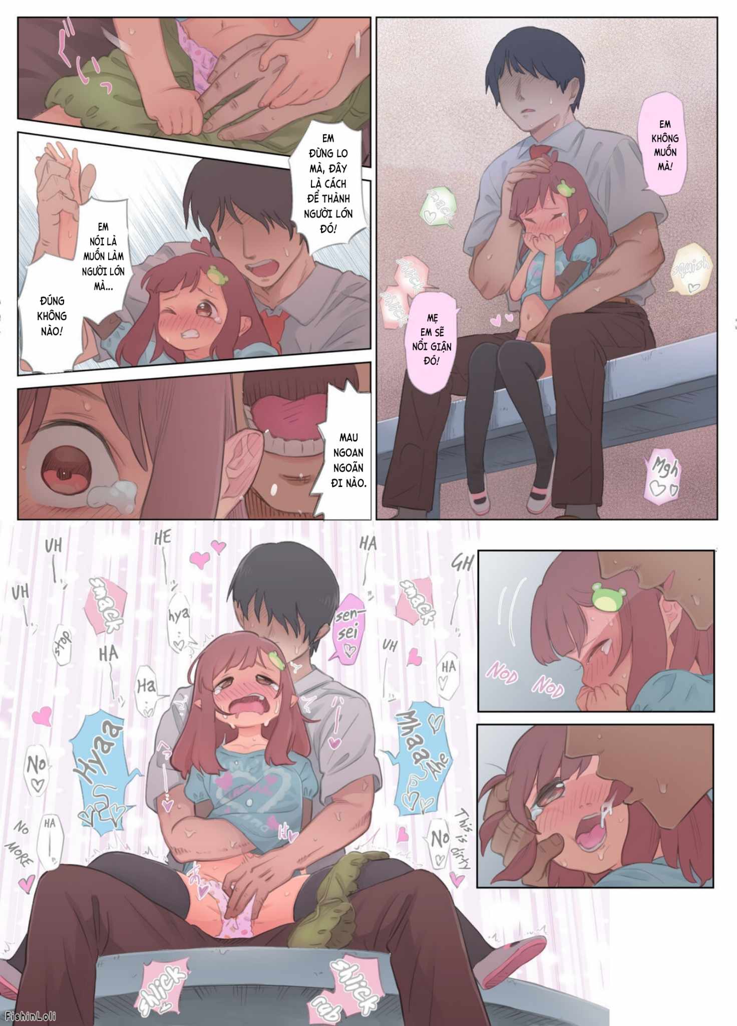 Đọc truyện hentai Cô gái ngây thơ Yua-chan - mối tình bị cấm đoán với giáo viên tàn bạo... - Oneshot