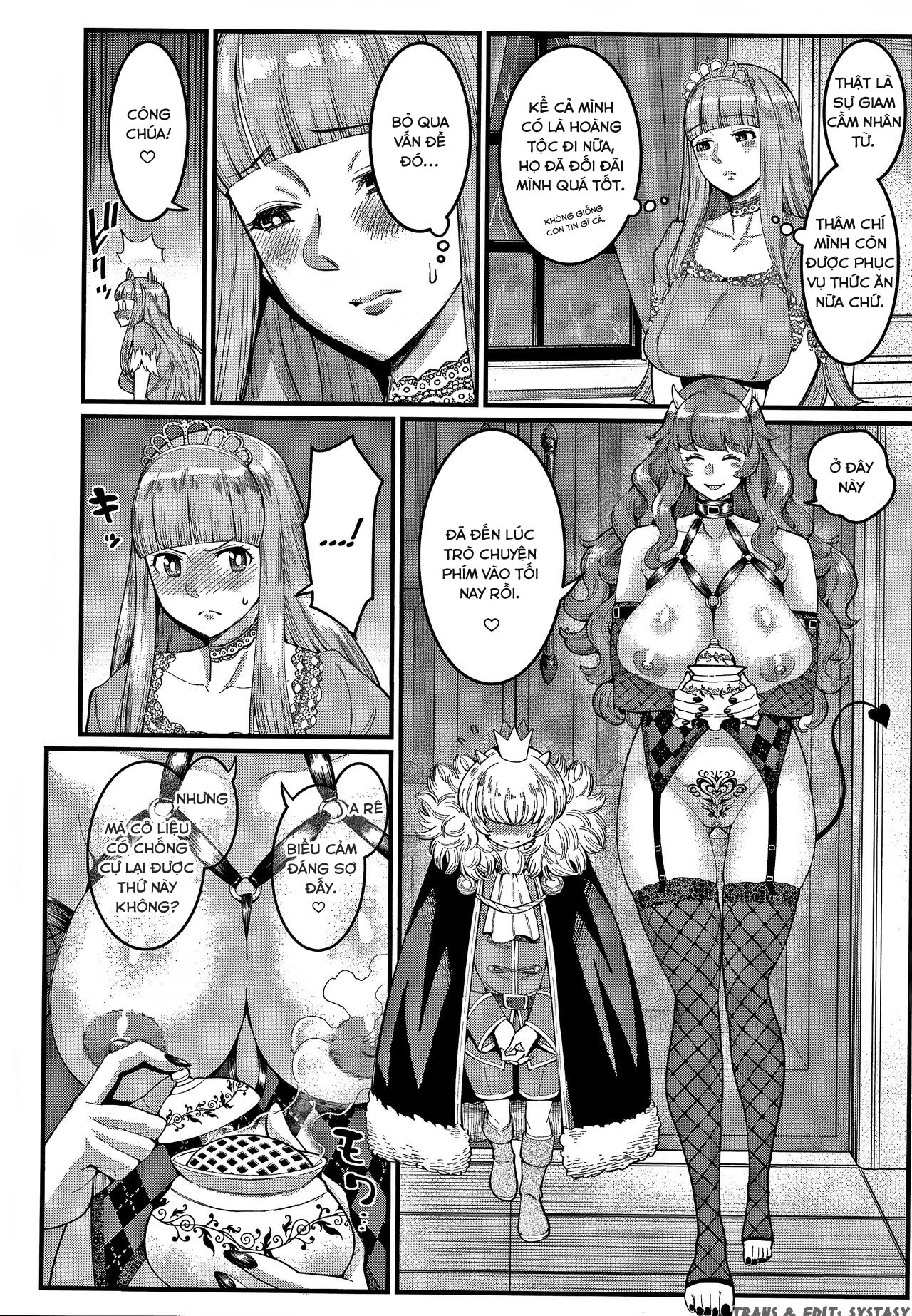 Đọc truyện hentai Princess and Dark Lord OneShota Sex - Oneshot