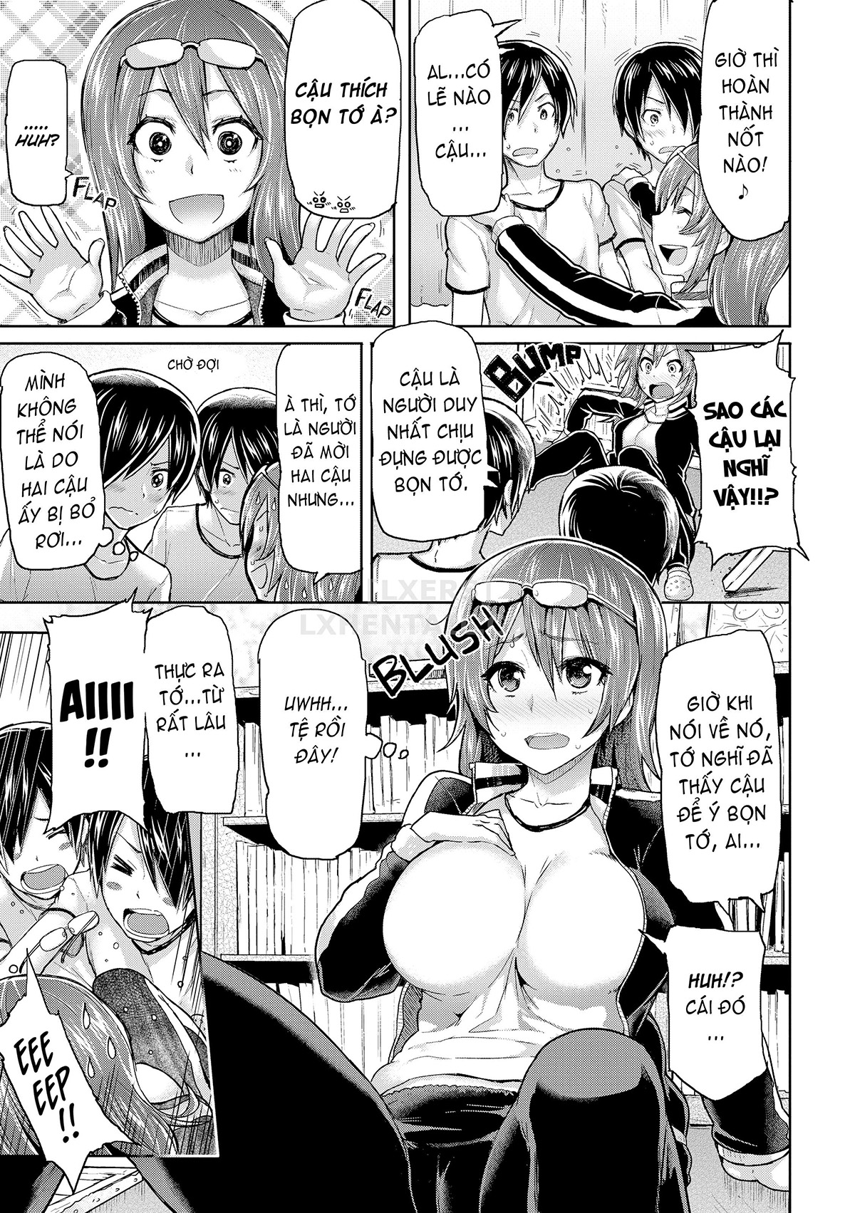 Đọc truyện hentai Let's Get Horny - Chap 3 - Twins Panic