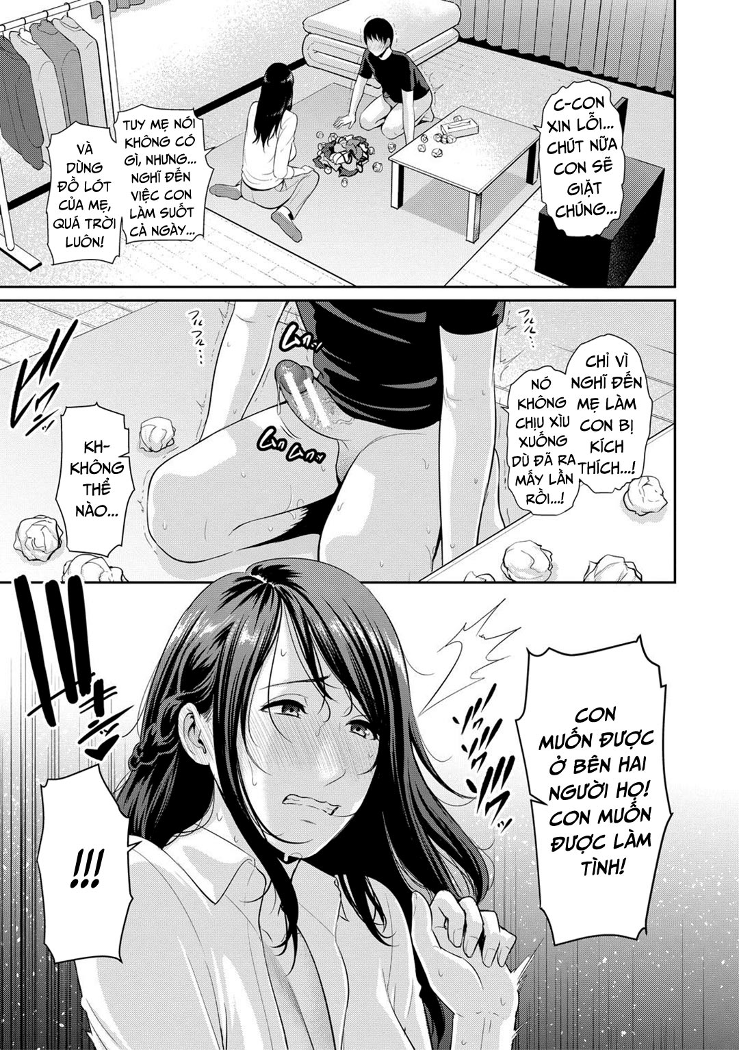 Đọc truyện hentai Ba người mẹ cuồng dâm - Chap 5