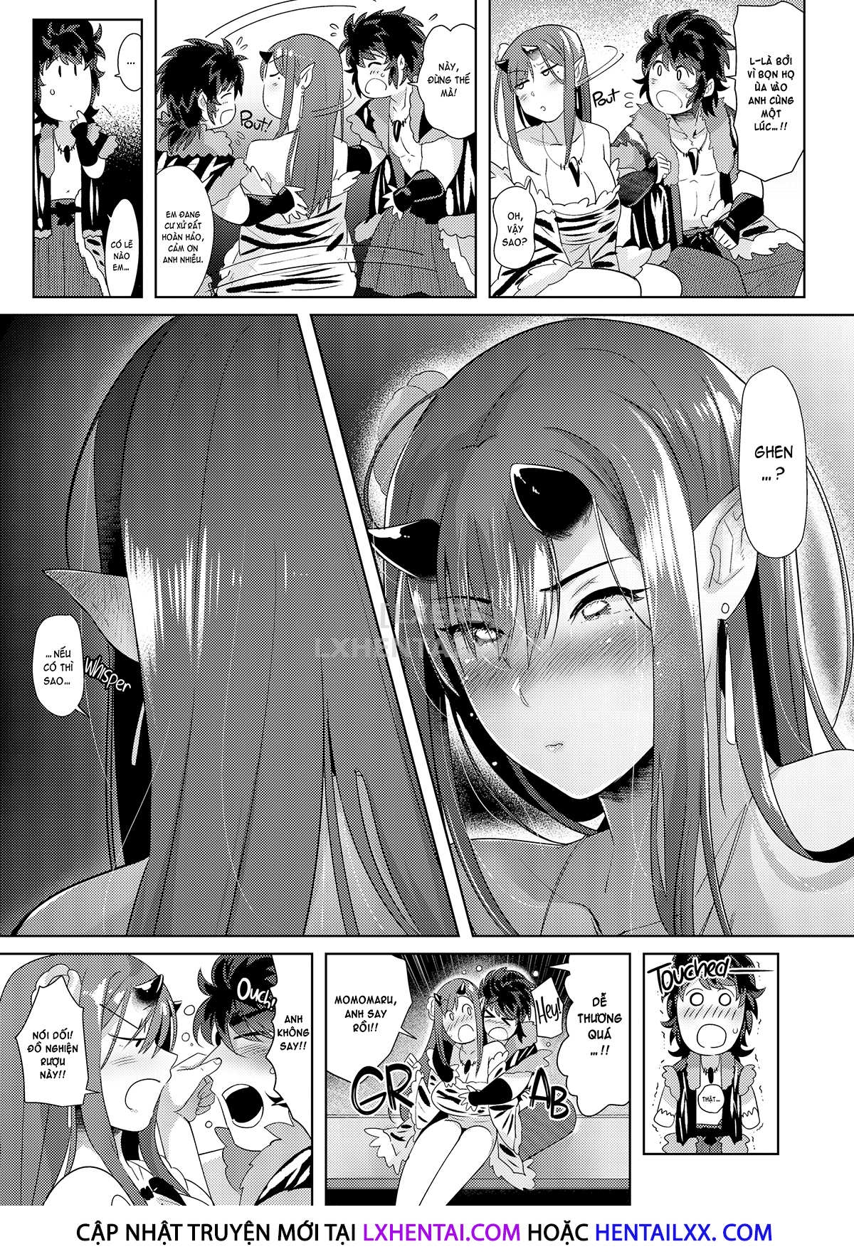 Đọc truyện hentai The Oni and the Fresh Peach - Chap 2 - The Marriage