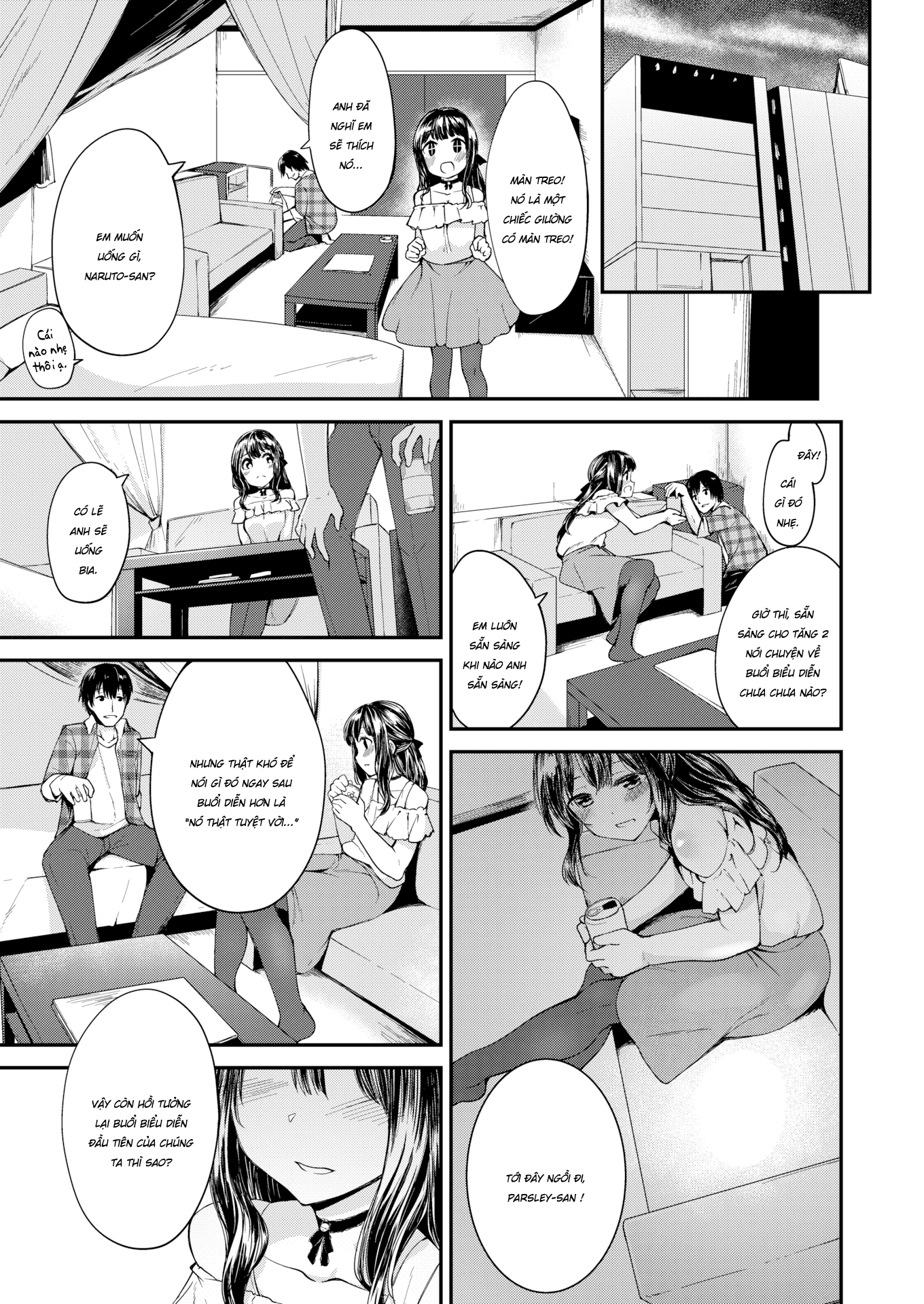 Đọc truyện hentai Ở Lại Qua Đêm Thì Có Sao ? - Oneshot