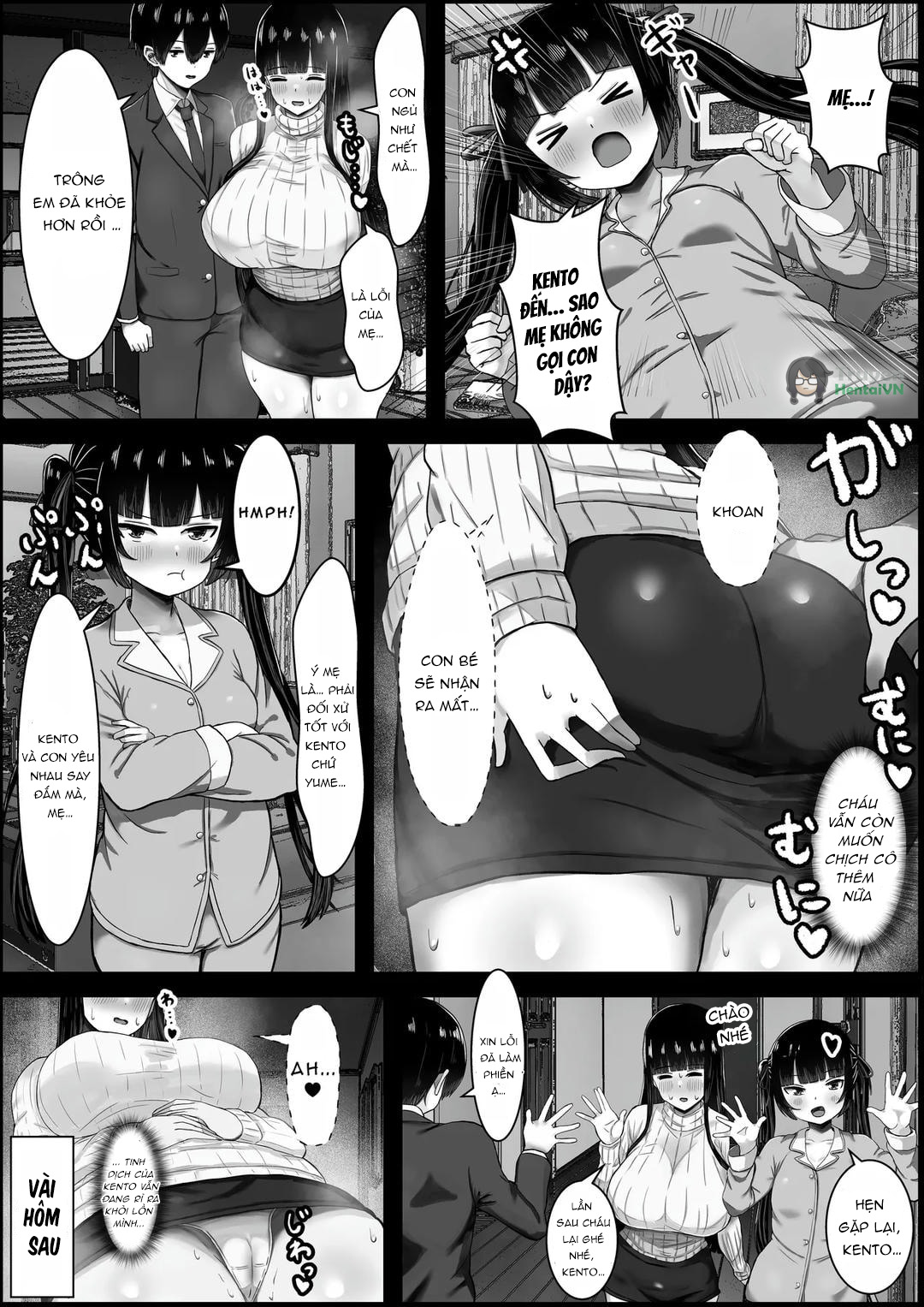 Đọc truyện hentai Boku wa Kanojo no Okaa-san ni Koi o Suru - Oneshot