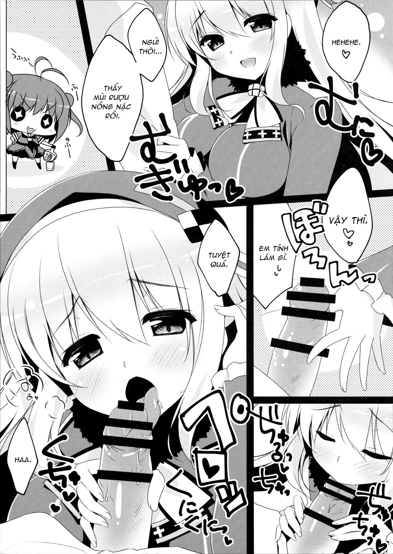 Đọc truyện hentai Atago-san say rượu - Oneshot