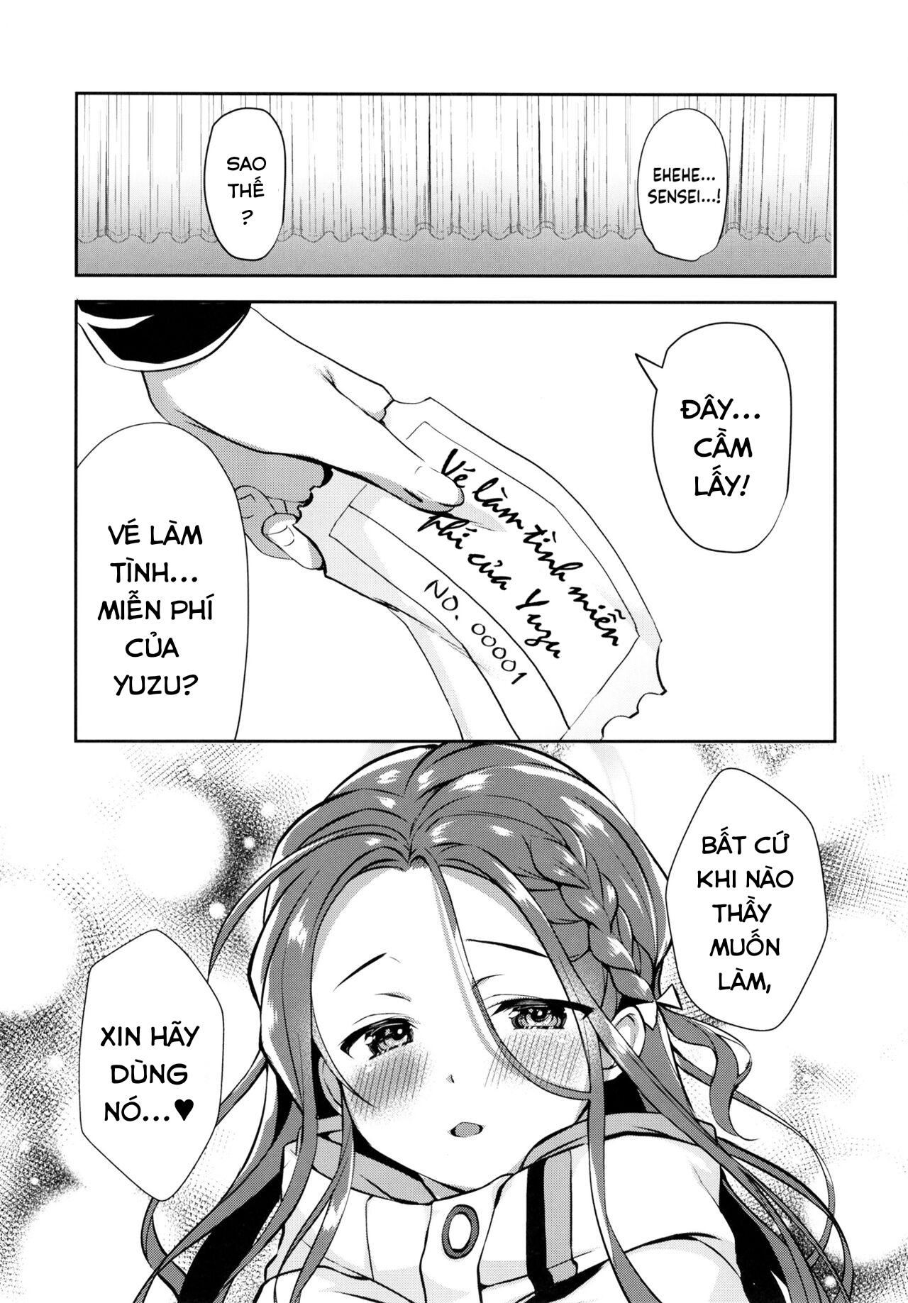 Đọc truyện hentai Sau khi chạy deadline Blue Archive - Oneshot