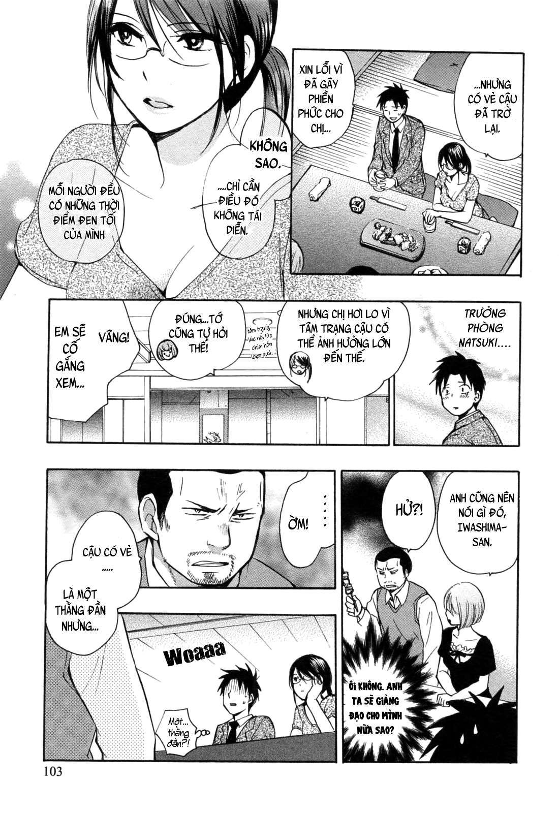 Đọc truyện hentai Công việc của tôi là yêu - Chap 21