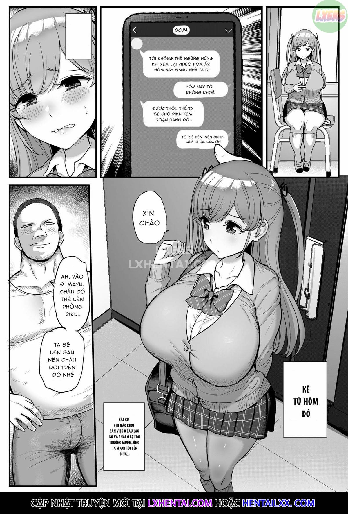 Đọc truyện hentai Minimum Kanojo Wa Oyaji No Seidorei - Oneshot