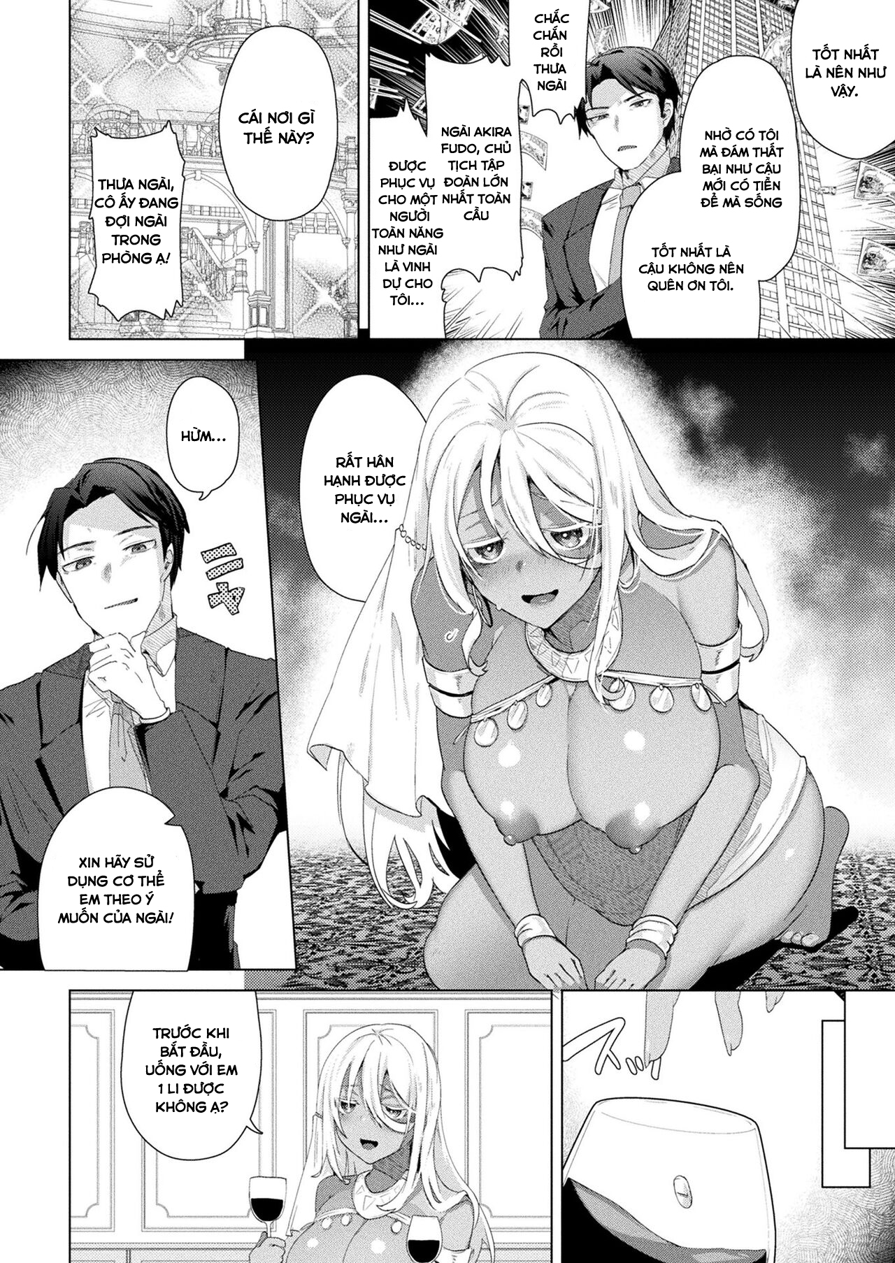 Đọc truyện hentai Khi chủ tịch trở thành nữ - Oneshot