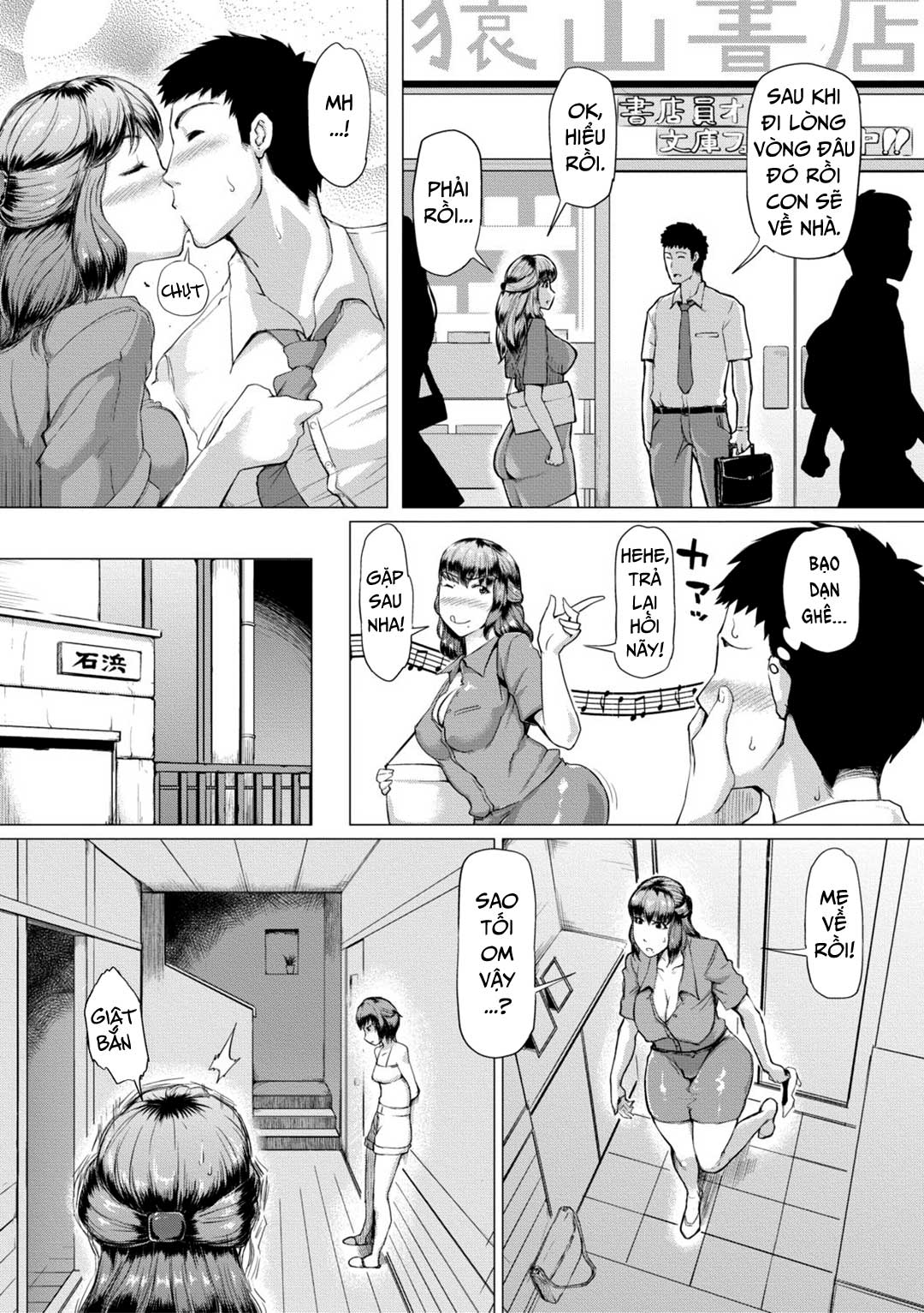 Đọc truyện hentai Cho đến khi mẹ vợ có thai - Chap 2