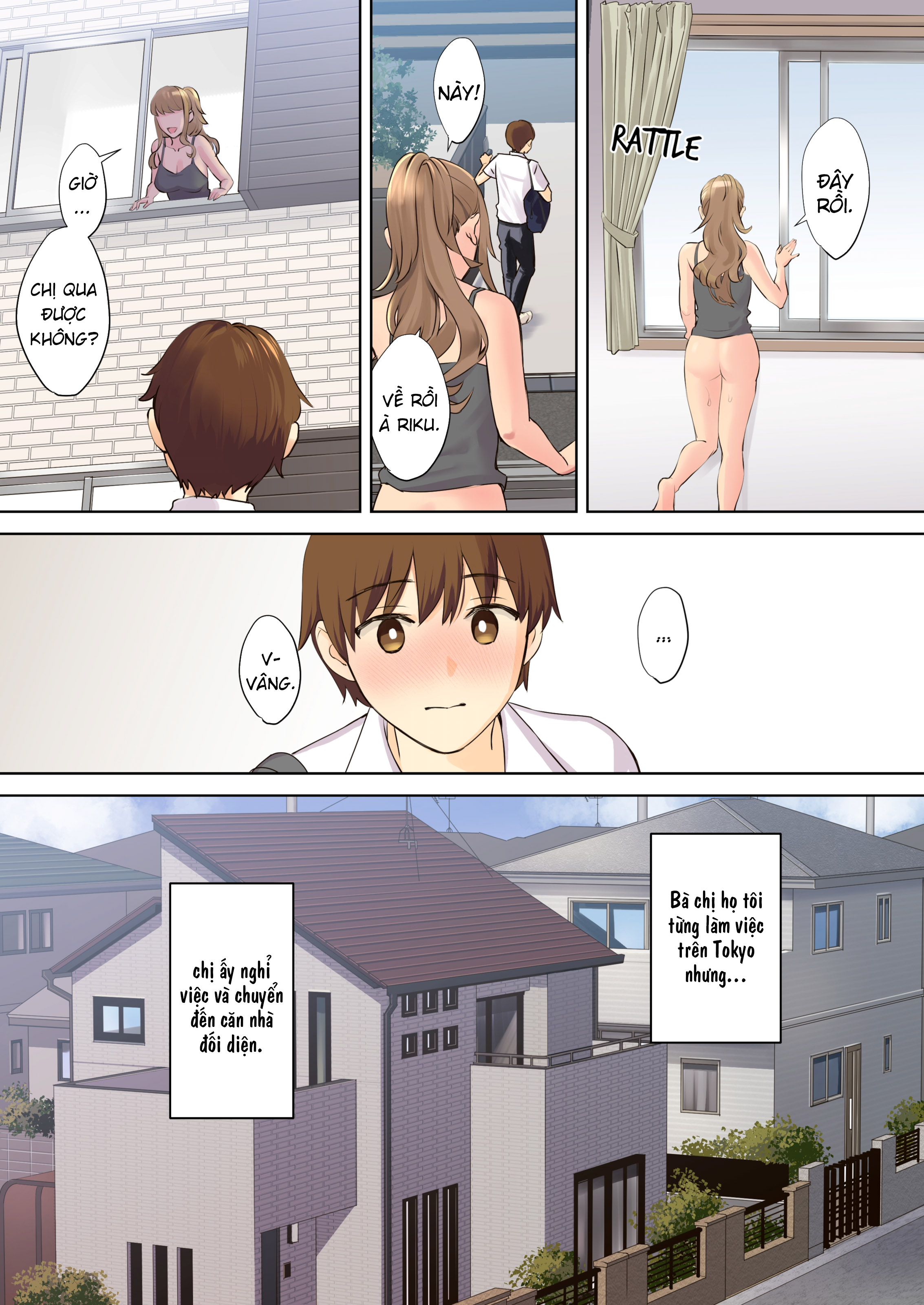 Đọc truyện hentai Sống cùng bà chị neet - Chap 1