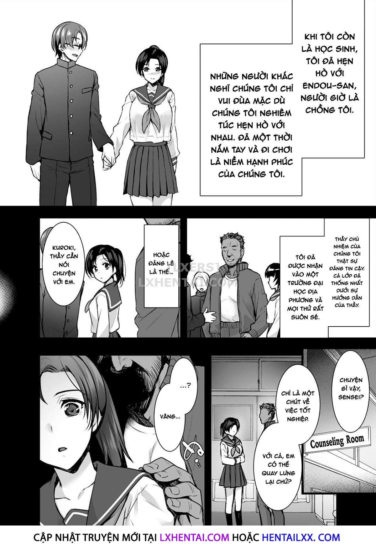 Đọc truyện hentai Tsuma no Hajimete no Otoko - Chap 1 - Có che