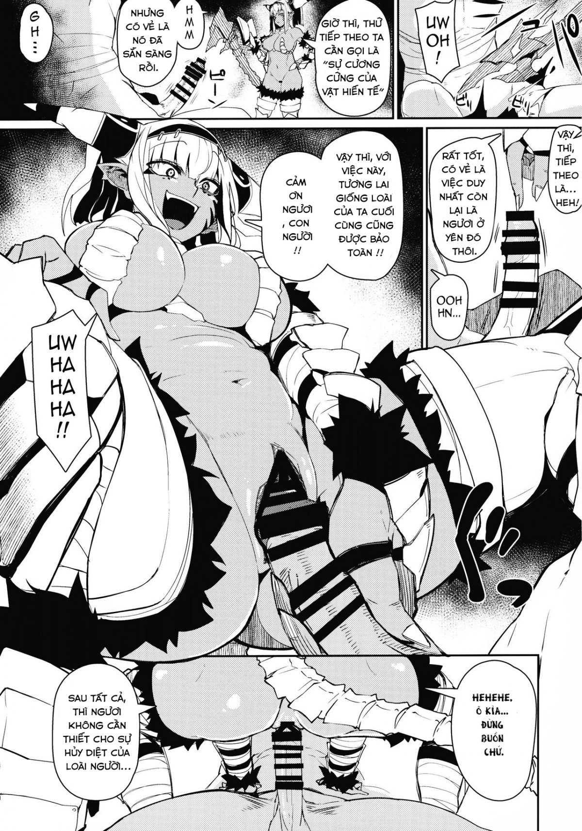 Đọc truyện hentai Enemy girl - Oneshot