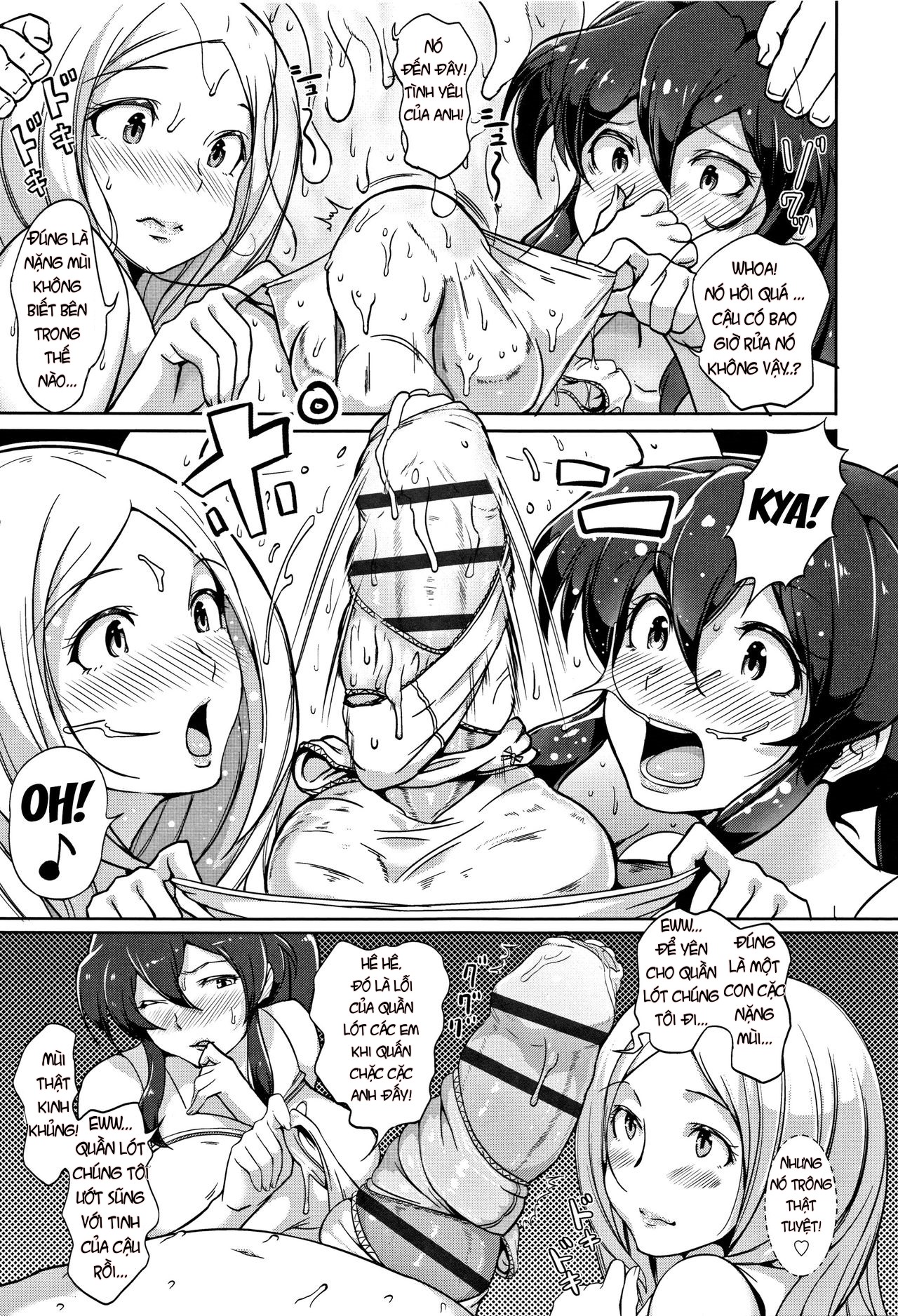 Đọc truyện hentai Inshuu Cheer Girl - Oneshot