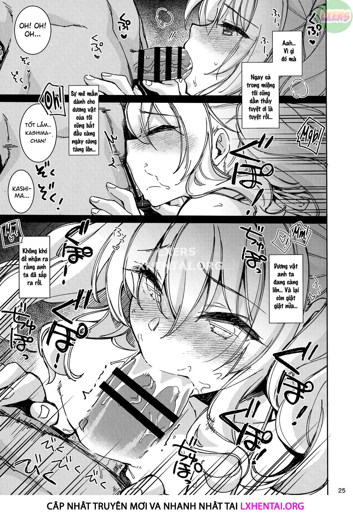 Đọc truyện hentai Heart-Broken Kashima's Summer Vacation - Oneshot