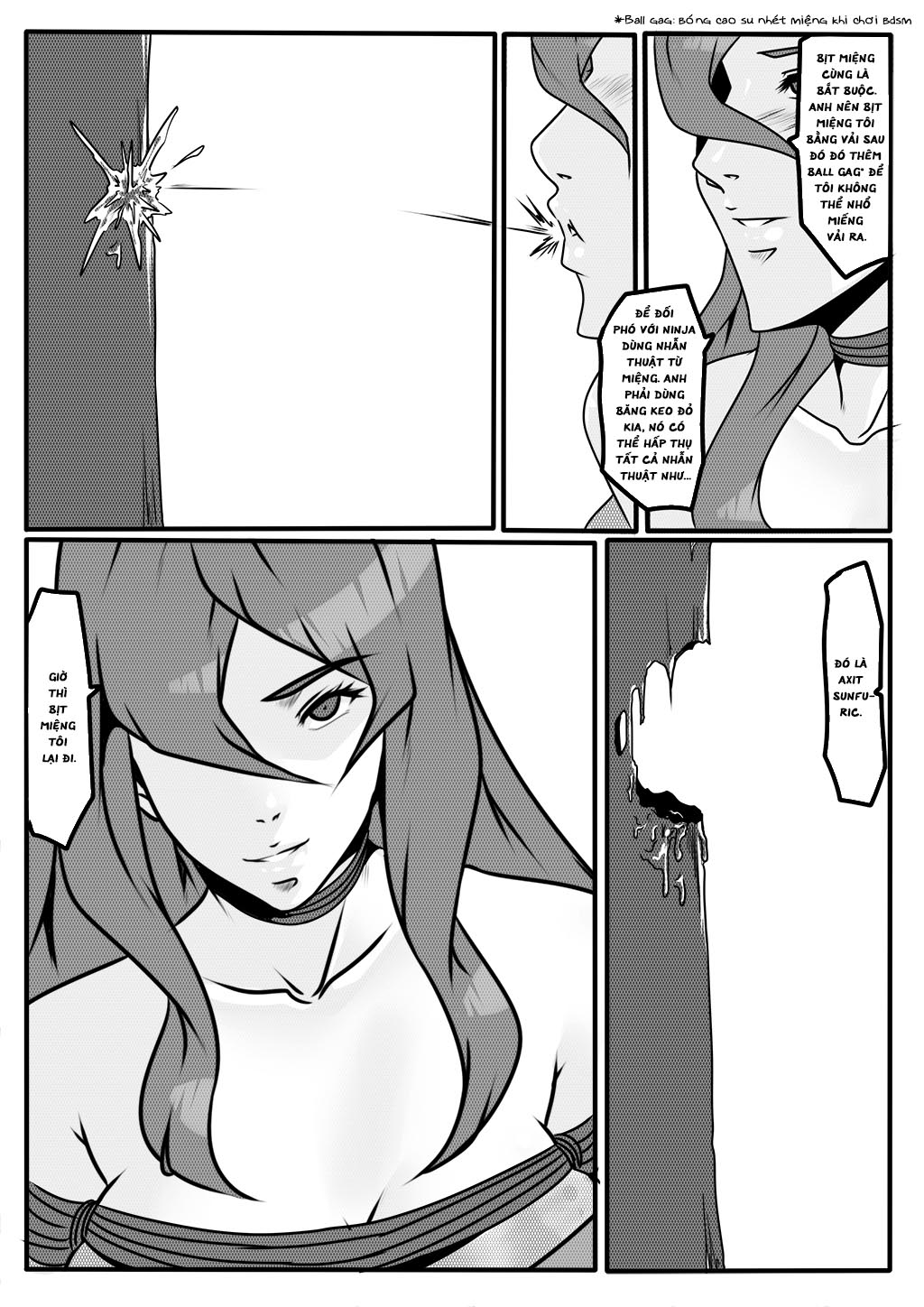 Đọc truyện hentai Cách trói một ninja (Naruto) - Oneshot